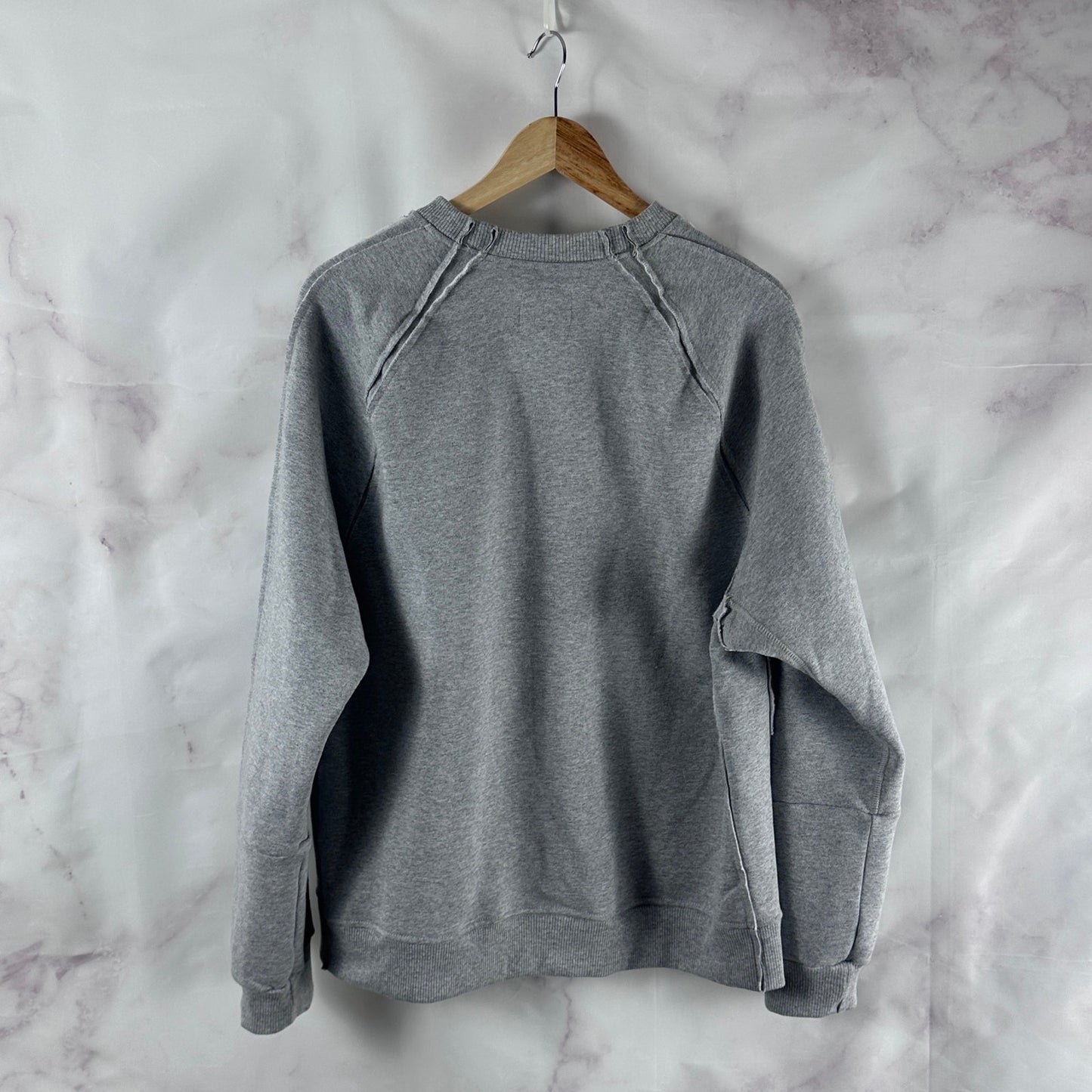 Hidden NY x Annie Grey Panelled Raglan Crewneck Sweatshirt
