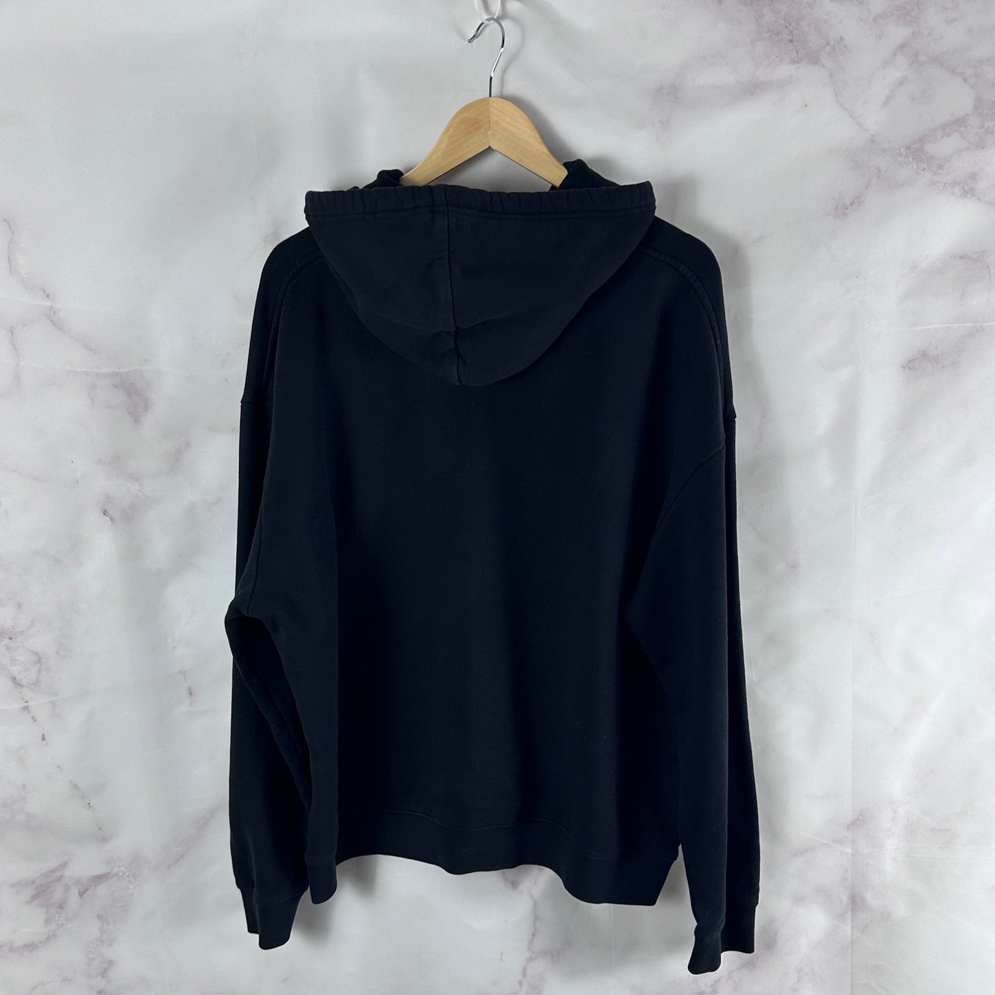 Raf Simons A/W19 'Burning Down The House' Black/Red Hoodie