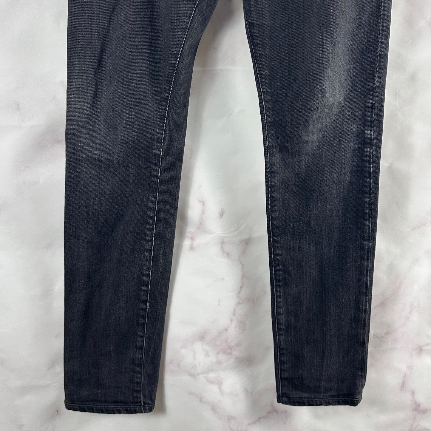 Saint Laurent Paris D02 Black Skinny LW Hedi Slimane Denim