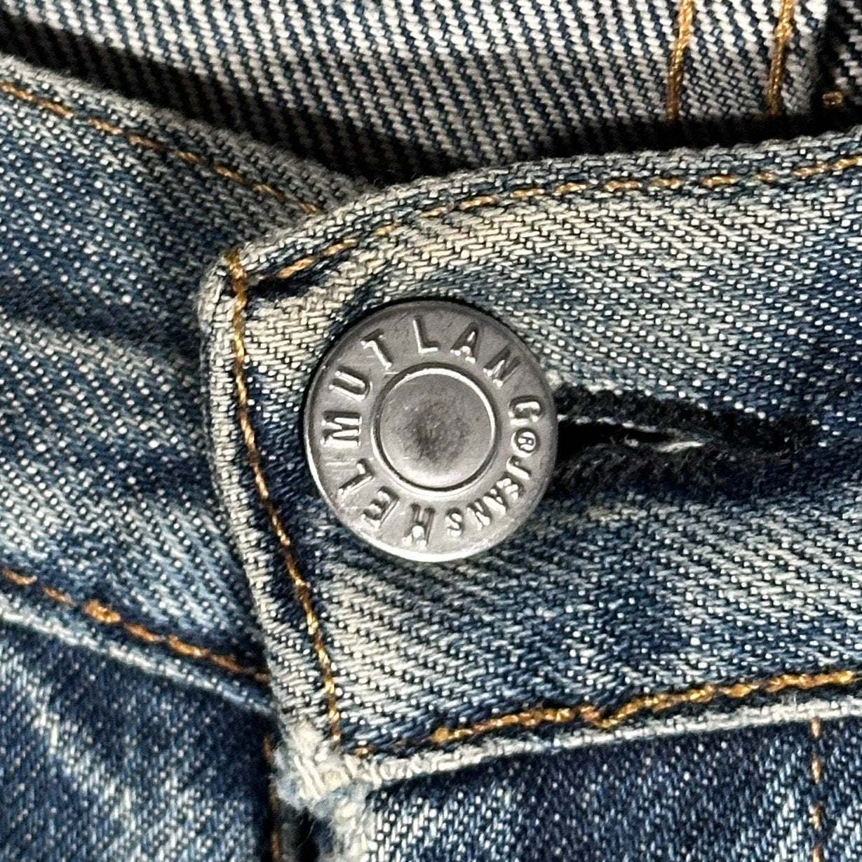 Helmut Lang Thrashed Selvedge Denim Jeans