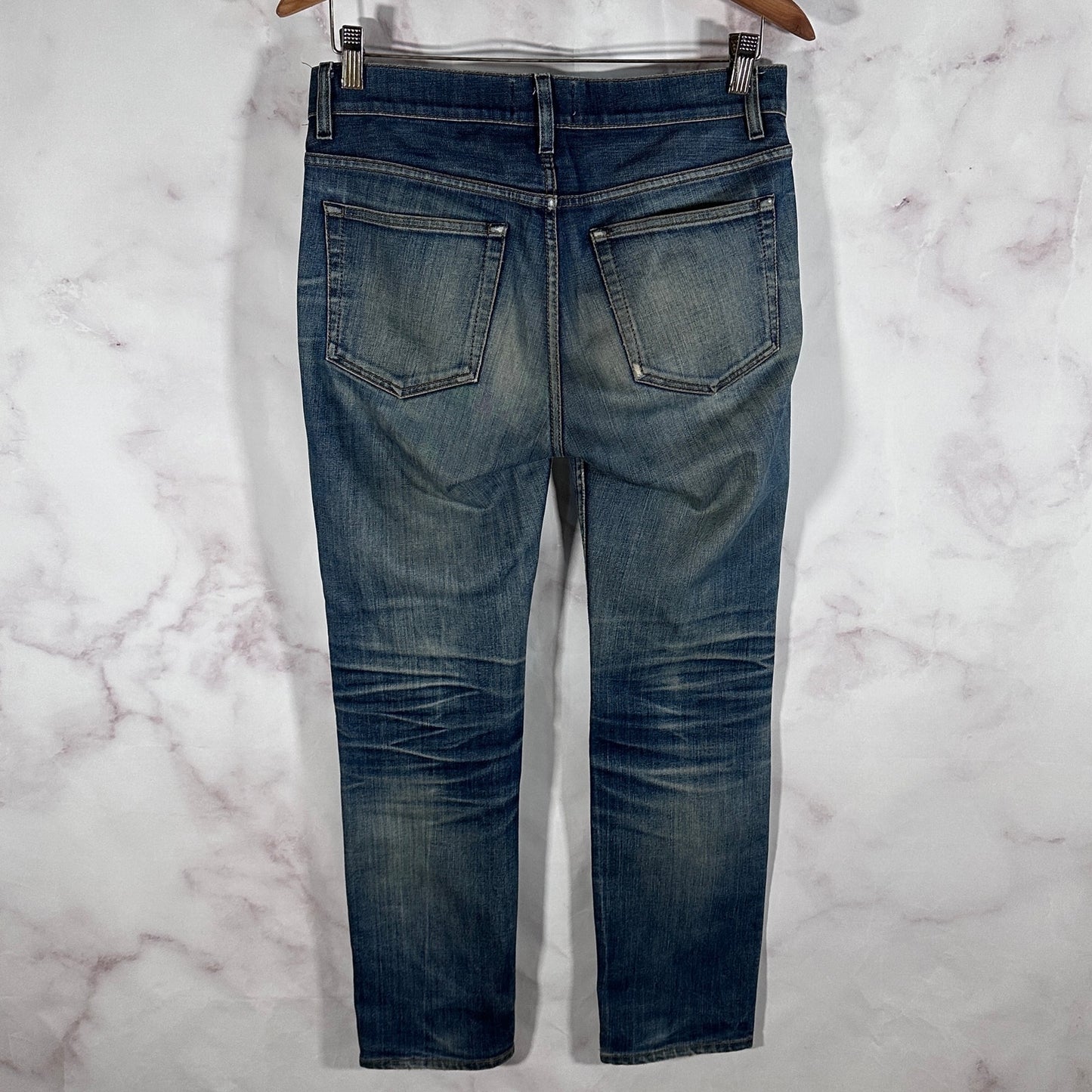 Acne Studios Ace Raw Gothic Distressed Denim