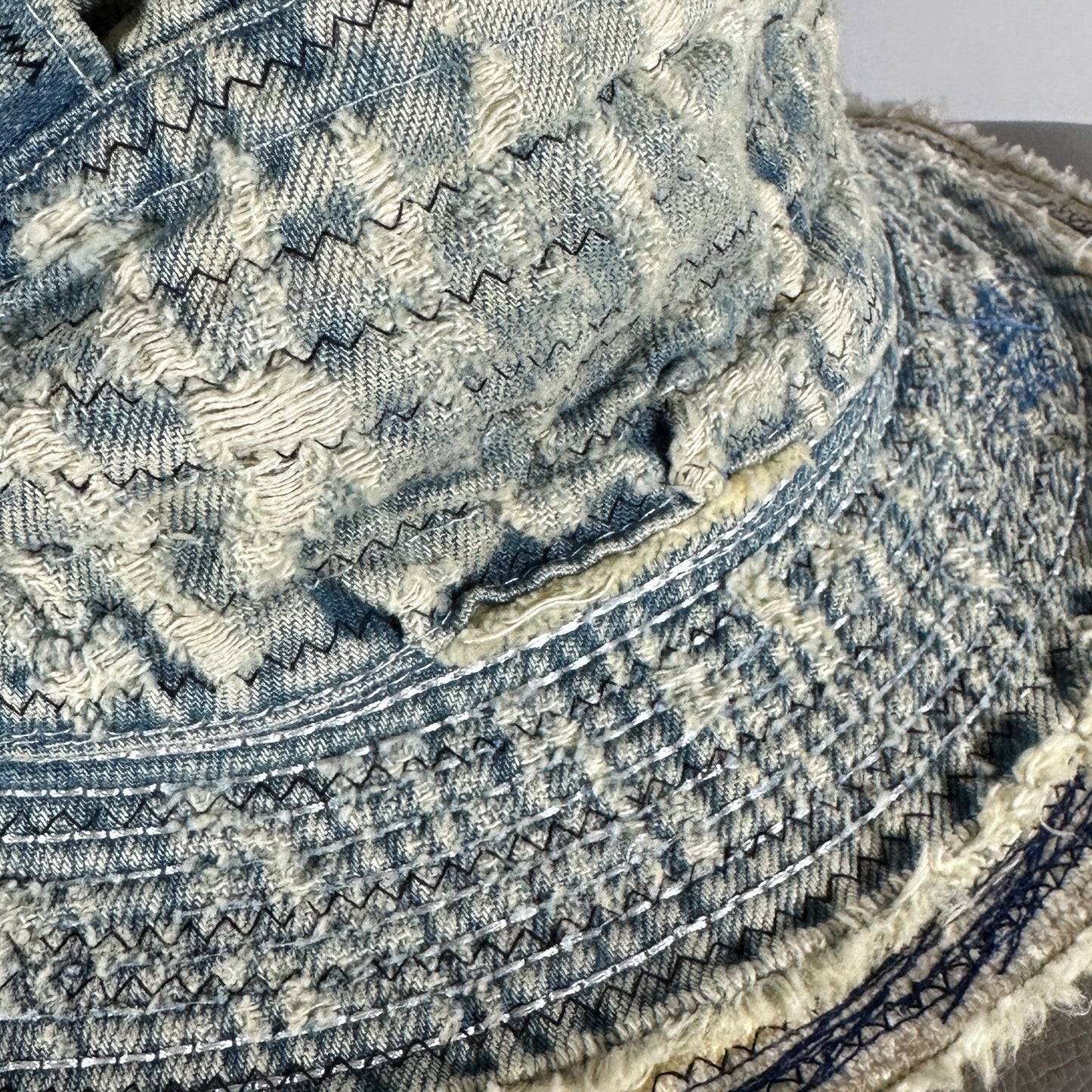 Kapital Boro Denim Bucket Hat