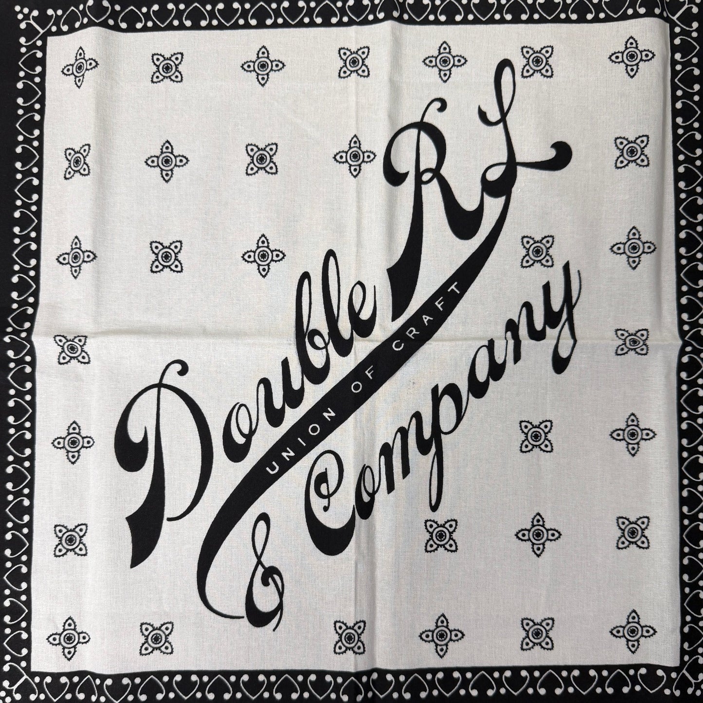 RRL Black Paisley Bandana