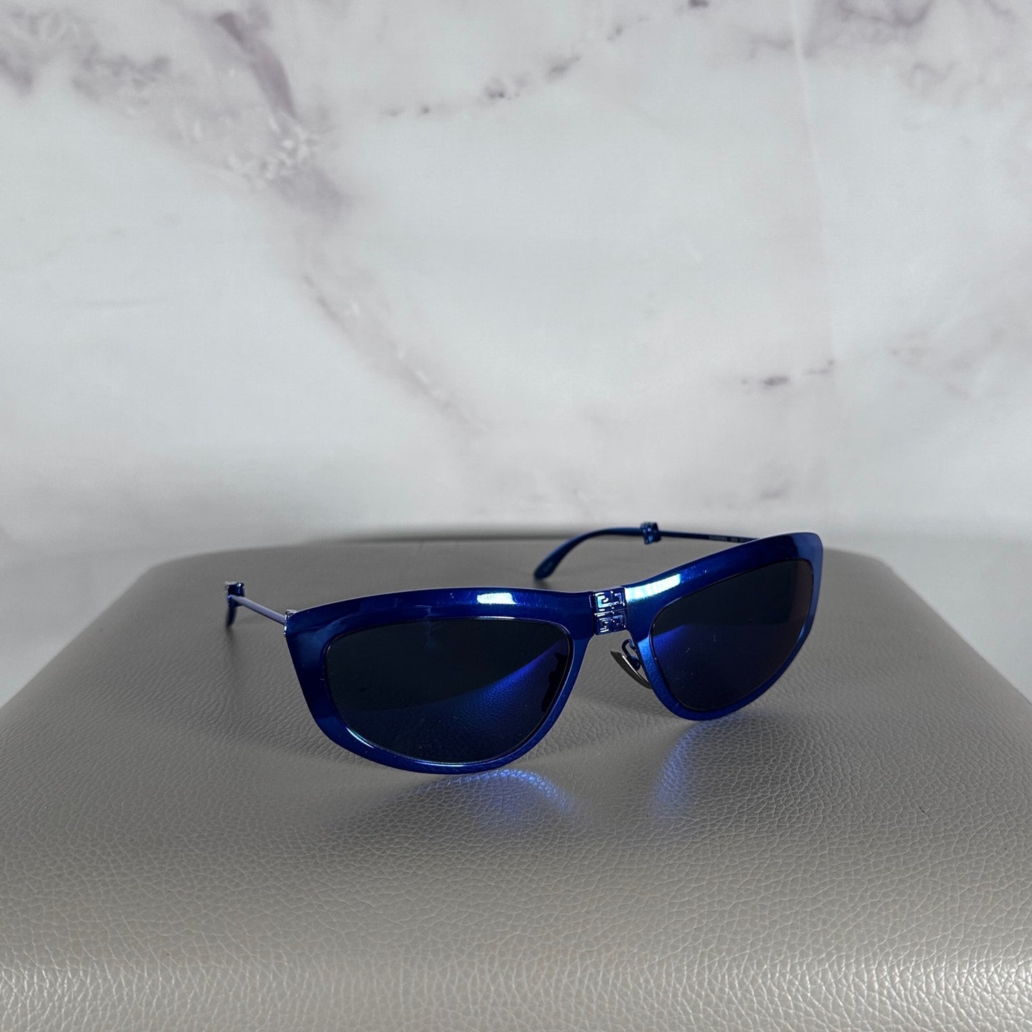 Givenchy GV24900U Blue Cateye Folding Sunglasses