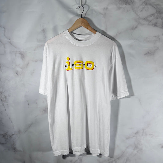 ISO Supremacy White 2-Tone Logo Tee