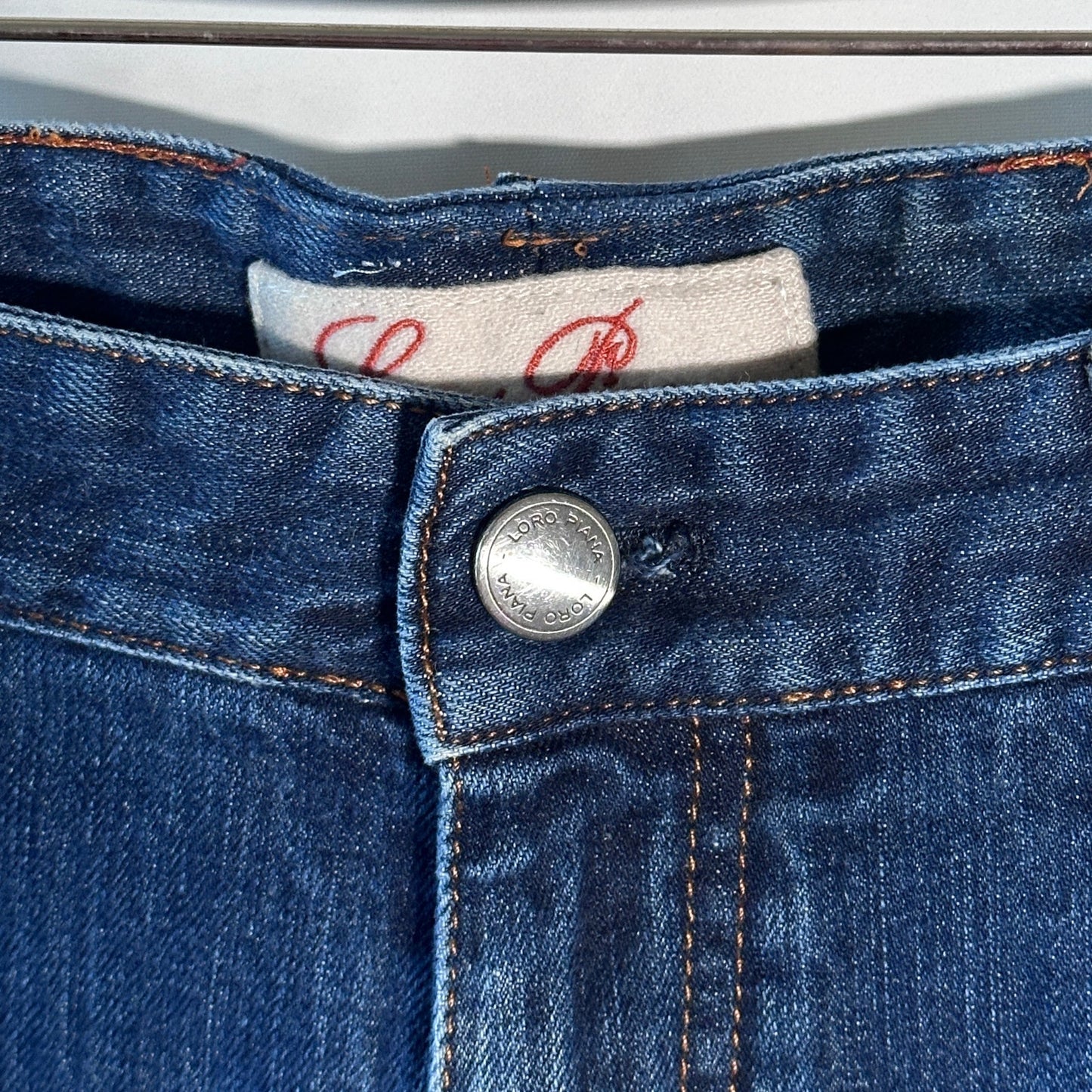 Loro Piana Blue Slim Denim Jeans