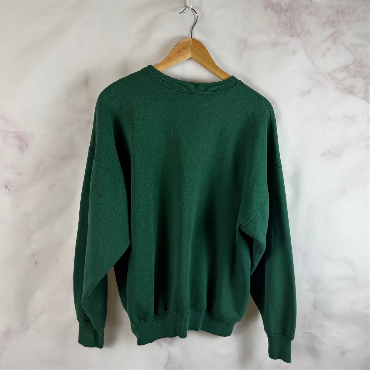 Vintage 90s Premium Green Crewneck Sweatshirt