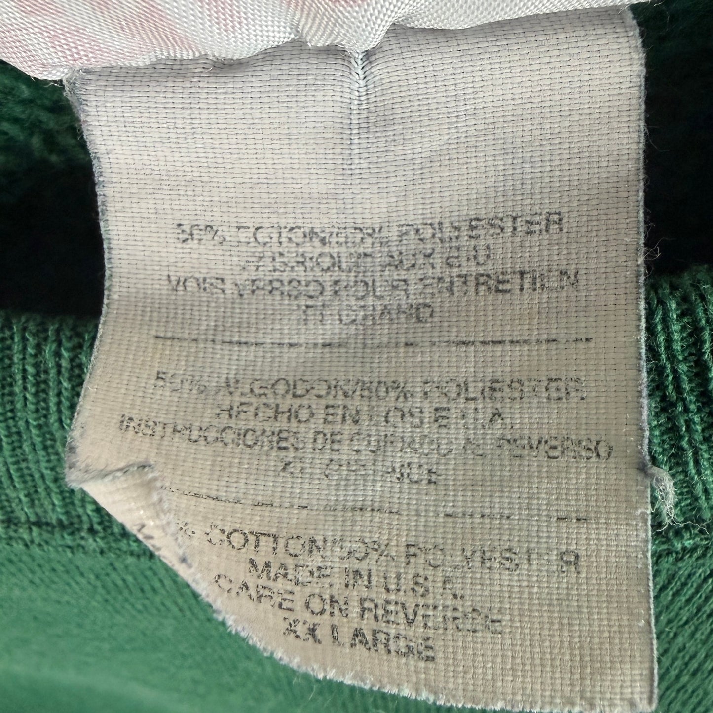 Vintage 90s Premium Green Crewneck Sweatshirt