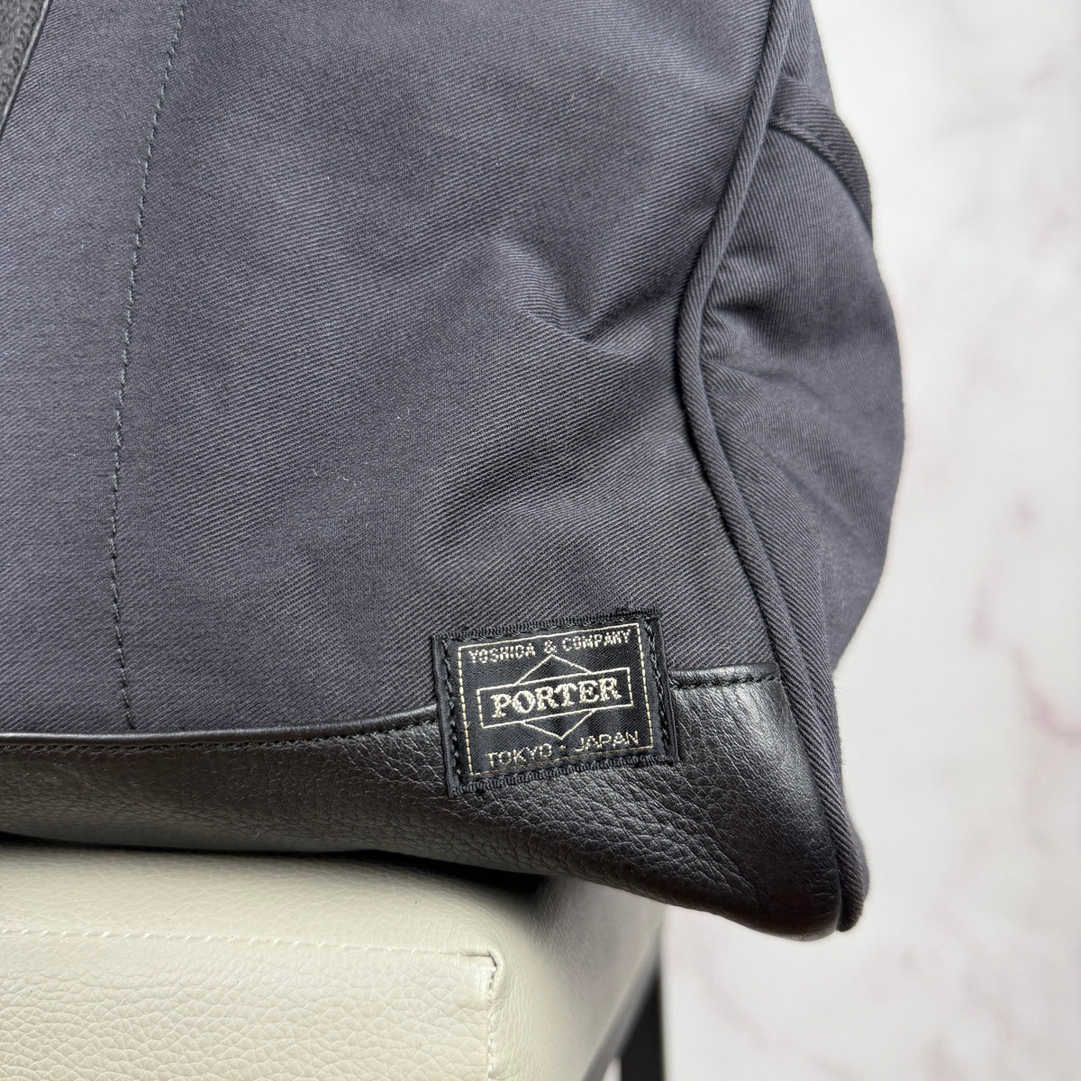 Porter Yoshida & Co. Black Boston Travel Bag