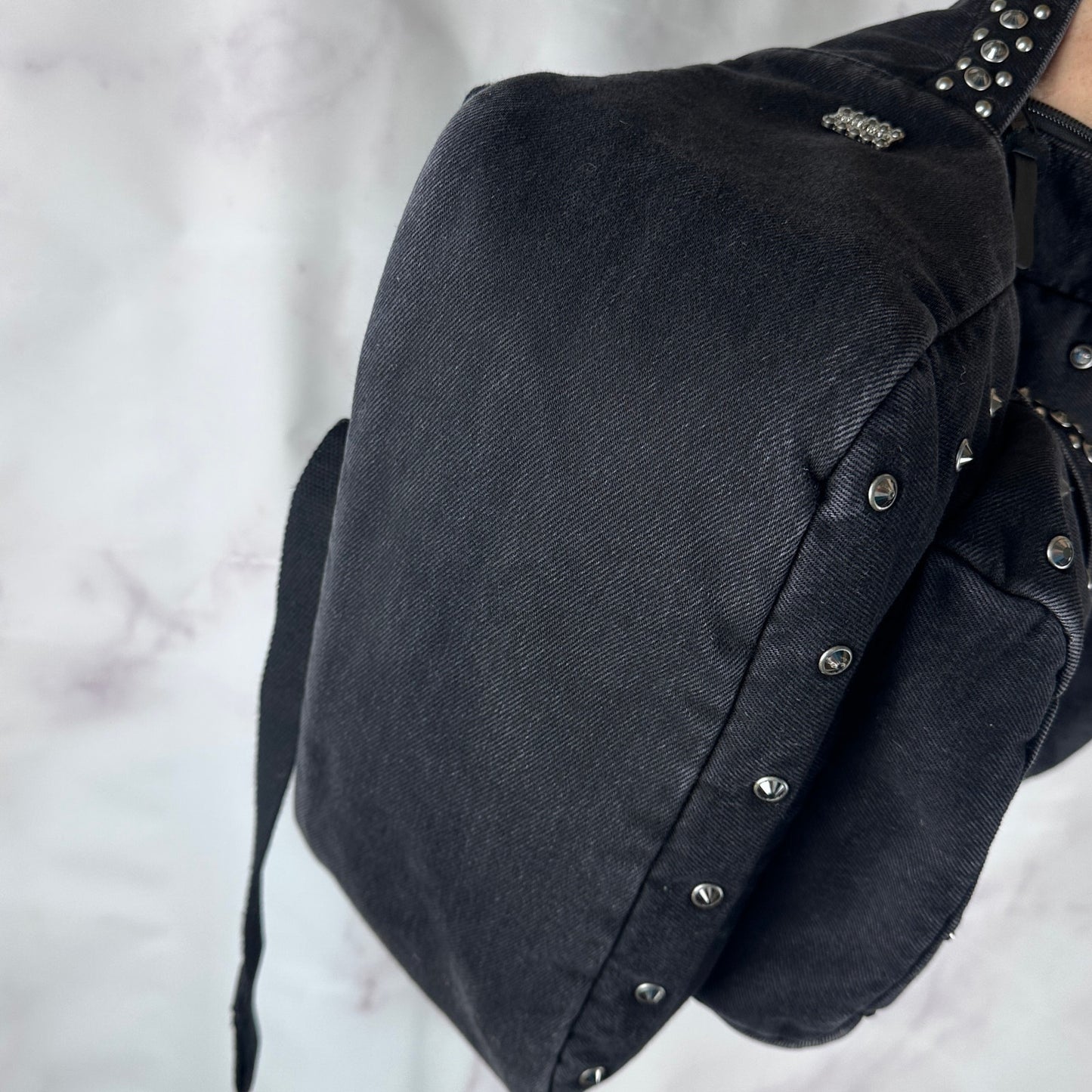Supreme x b.b. Simon Black Denim Backpack