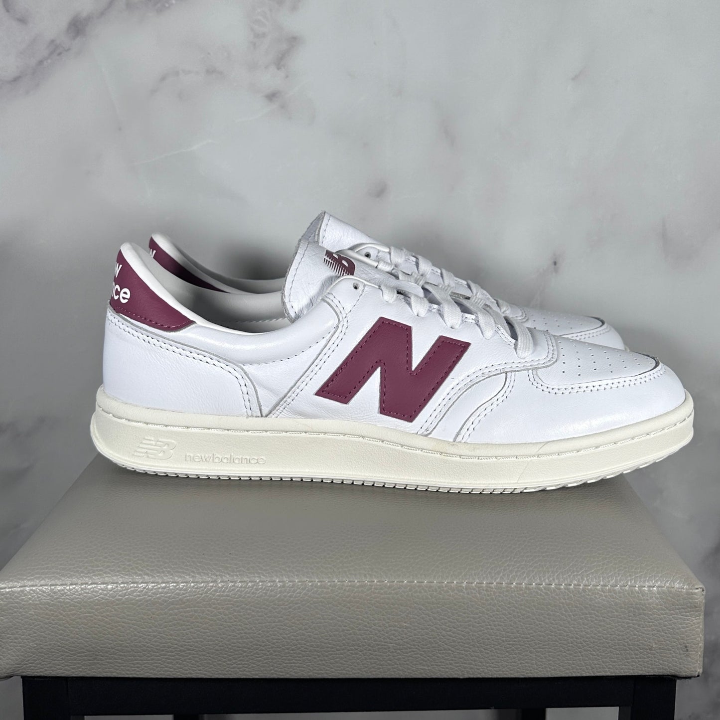 New Balance T500 Court White/Red