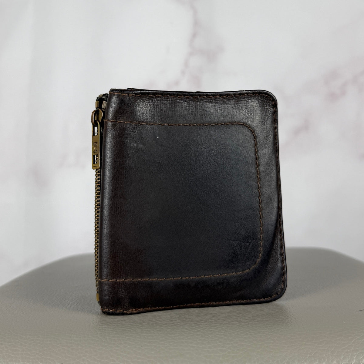 Louis Vuitton Utah Leather Bifold Wallet