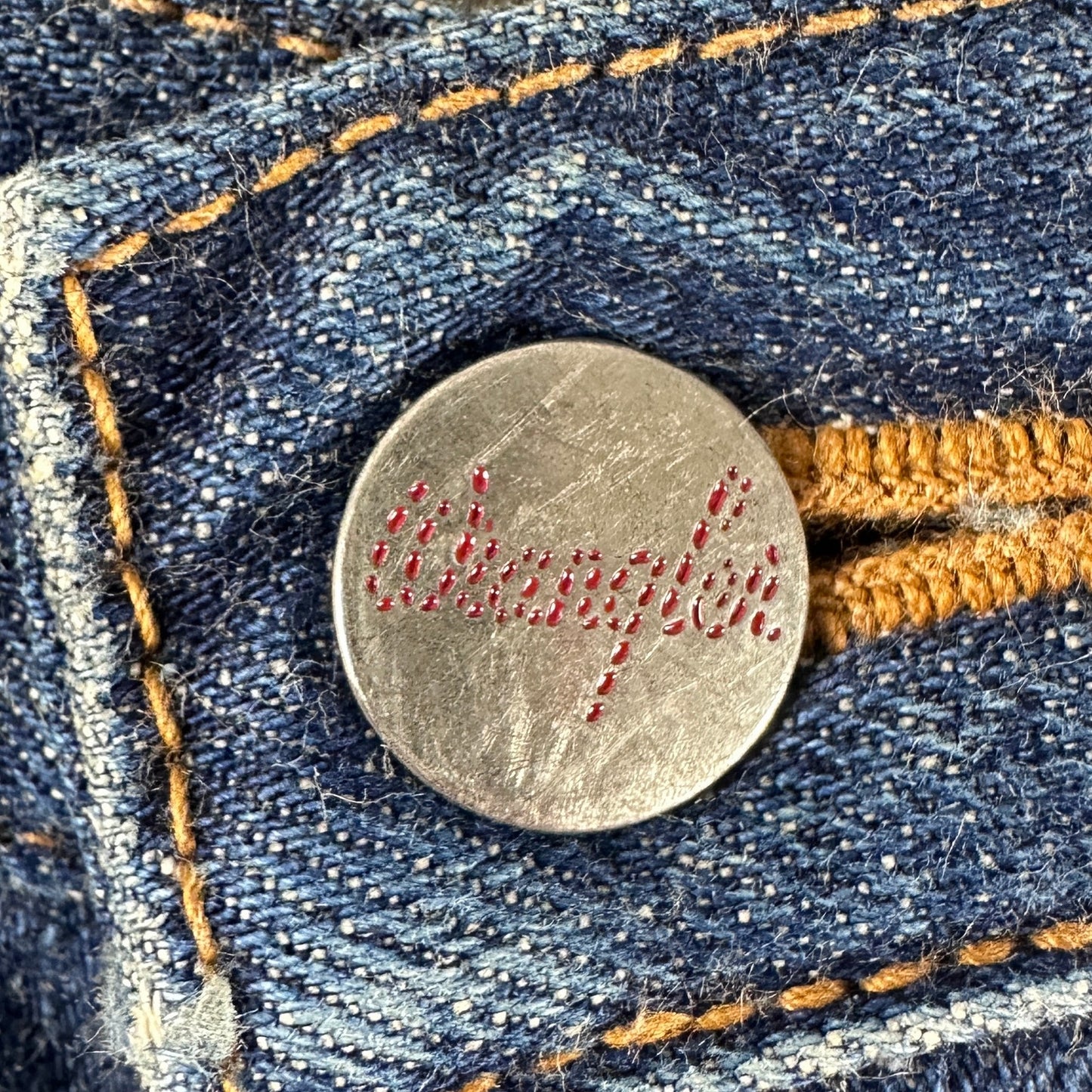 Vintage Japanese Sanforized Repaired Selvedge Wrangler Big BenDenim Jeans