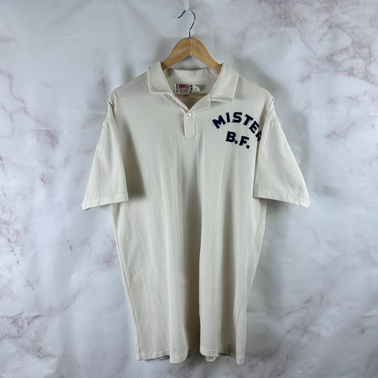 Vintage 60’s Howell White Jersey Polo Shirt