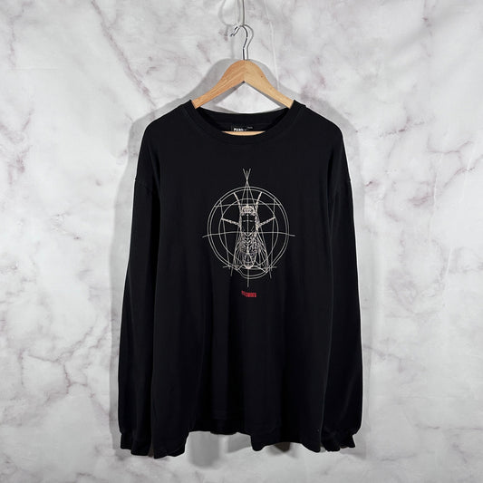 Pleasures Lonestar Black Crewneck