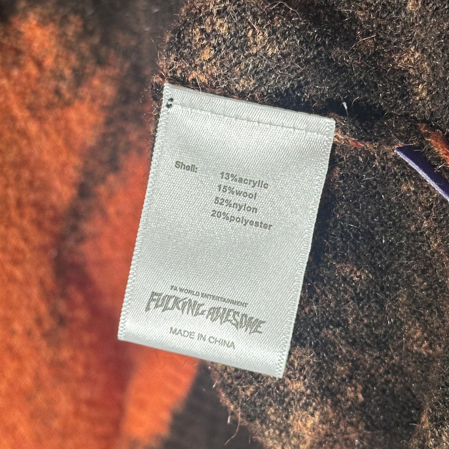 Fucking Awesome Black/Orange ‘It’s Been Awhile’ Sweater