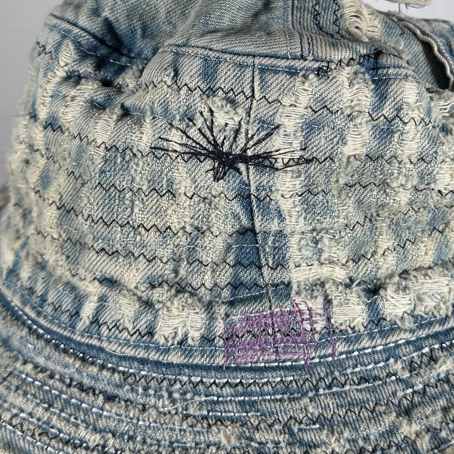 Kapital Boro Denim Bucket Hat