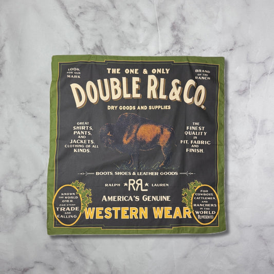 RRL Double RL&Co. Dry Goods Indigo Bandana