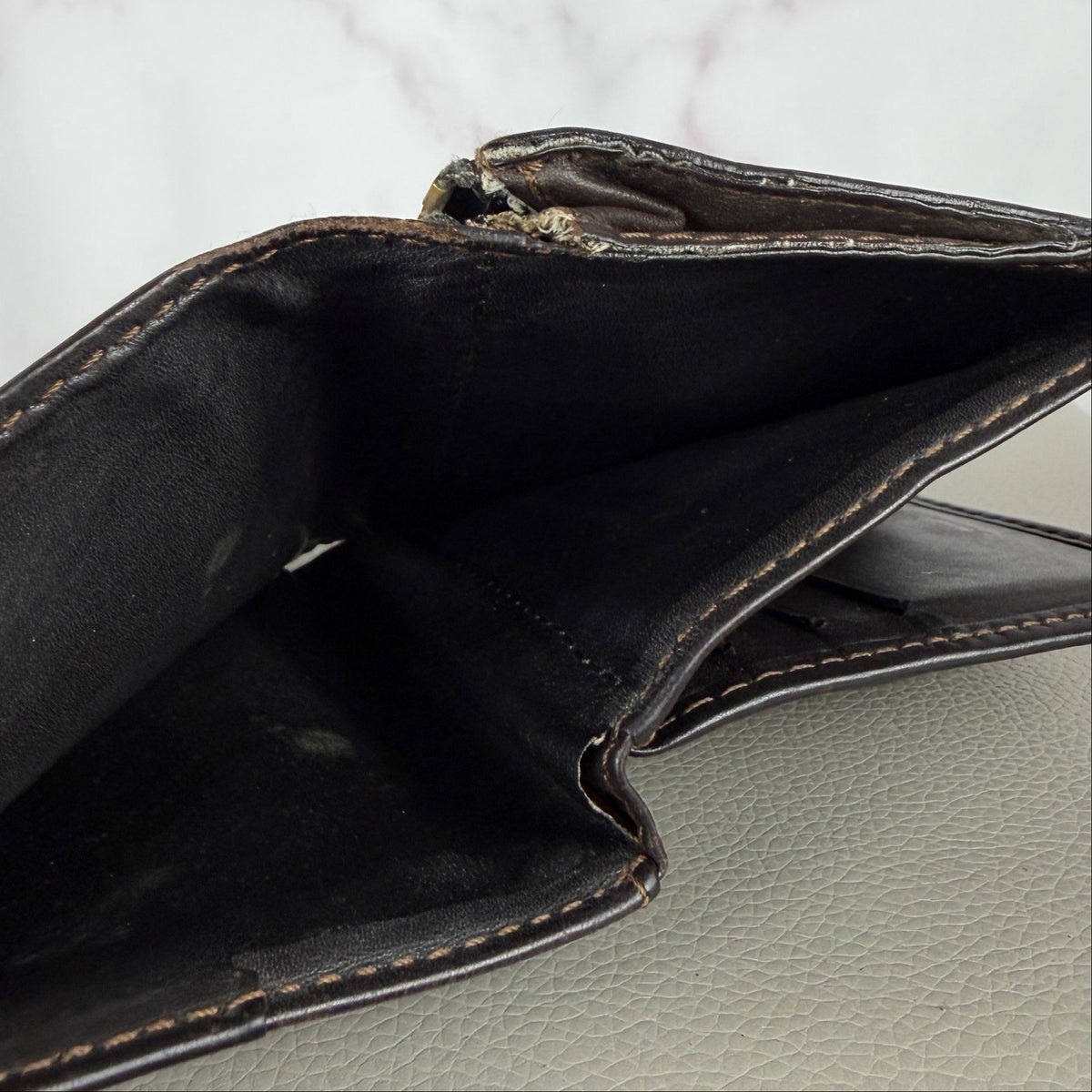 Louis Vuitton Utah Leather Bifold Wallet