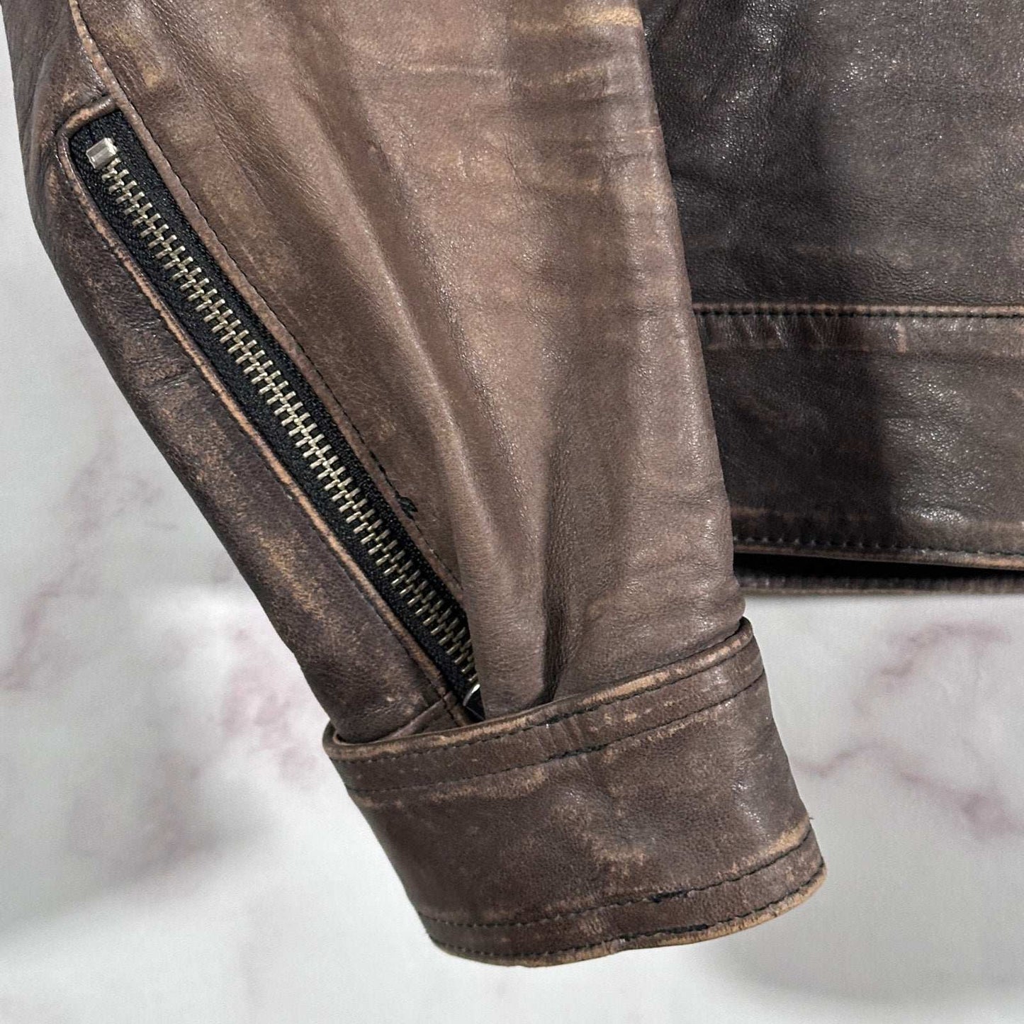 Undercover A/W10 Brown Lamb Leather ‘GiRA’ Jacket