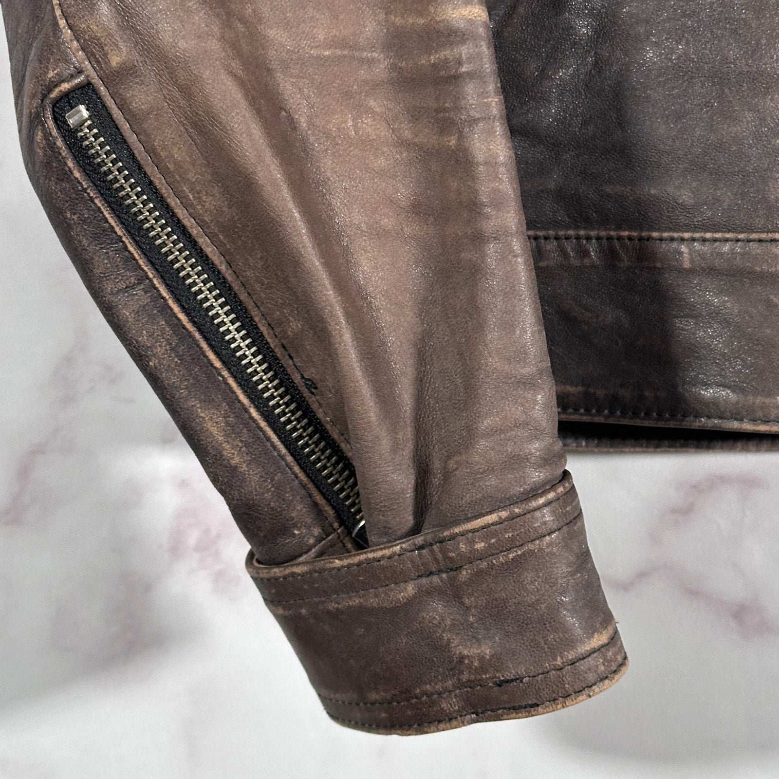 Undercover A/W10 Brown Lamb Leather ‘GiRA’ Jacket