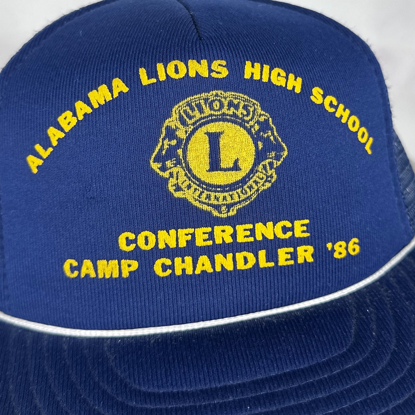Vintage 1986 Alabama Lions Navy SnapBack Hat