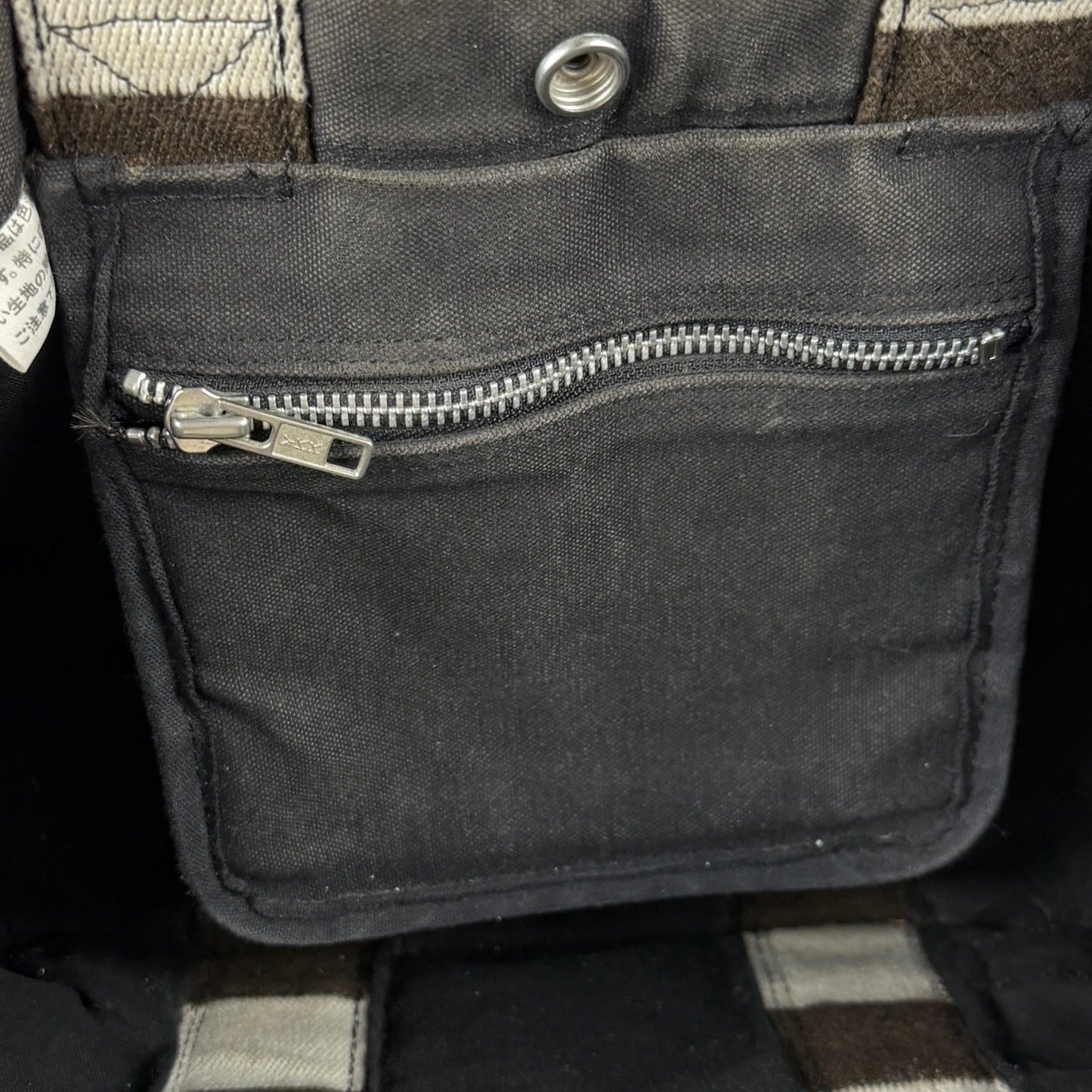 Porter-Yoshida & Co. Black Canvas Mini Tote