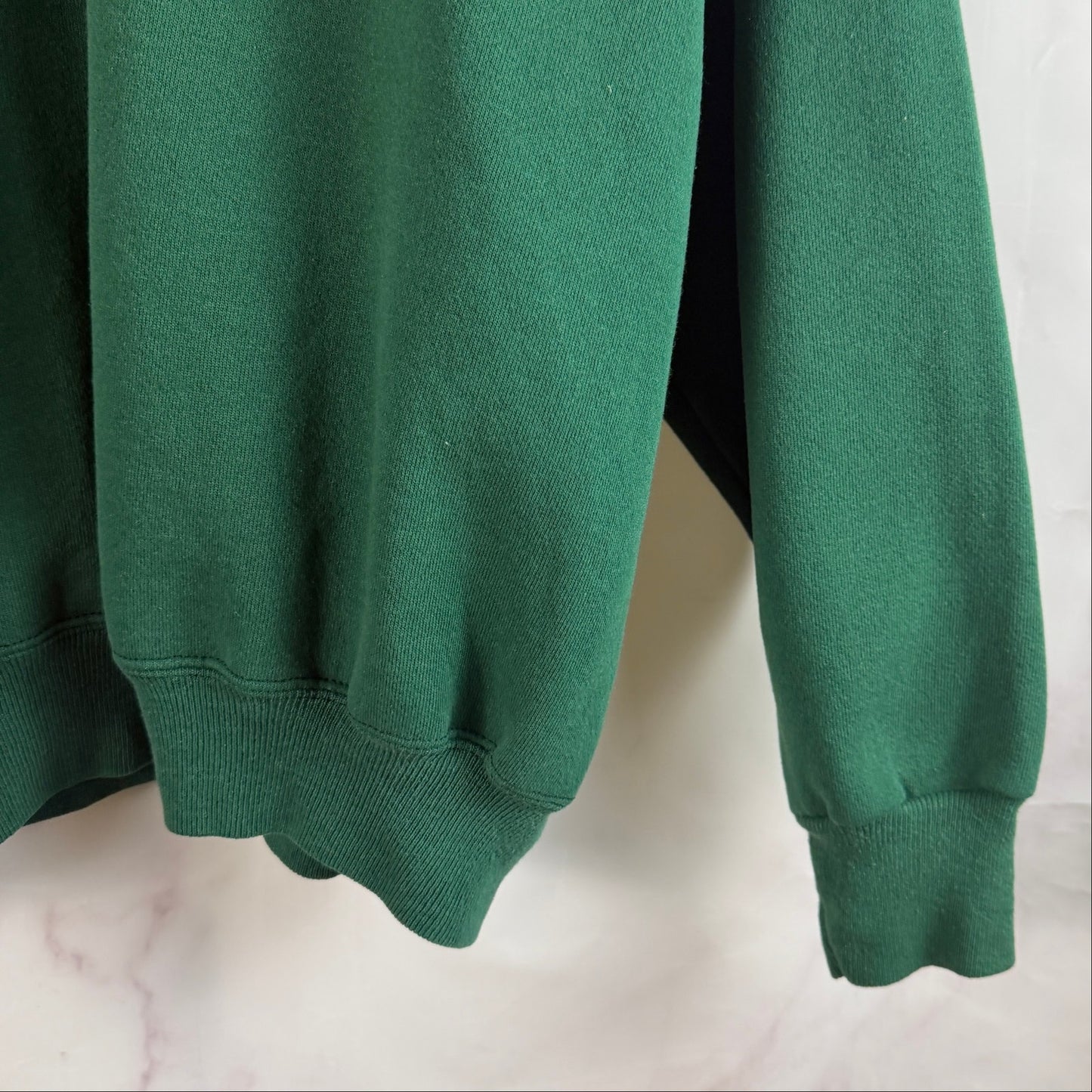 Vintage 90s Premium Green Crewneck Sweatshirt
