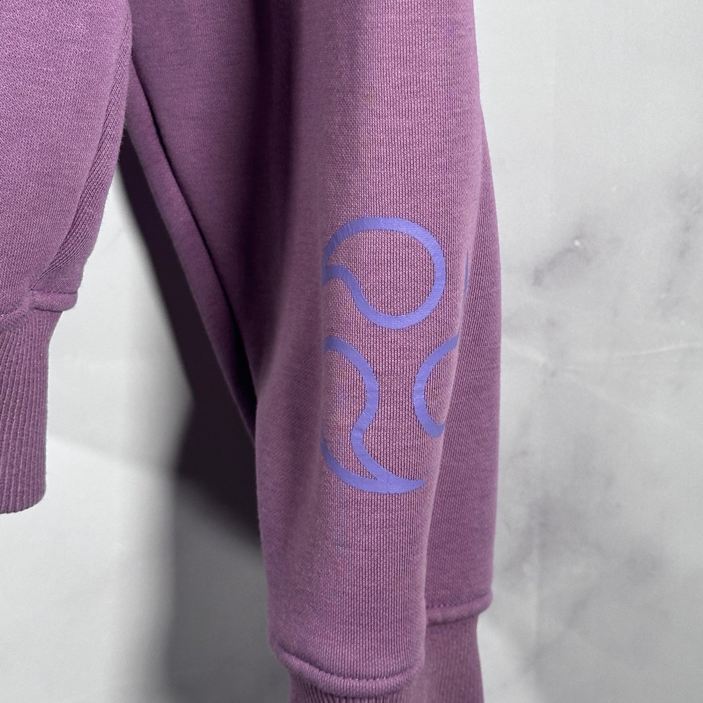 Siberia Hills ‘Spiritual Children’ Purple Full Zip No Face Hoodie