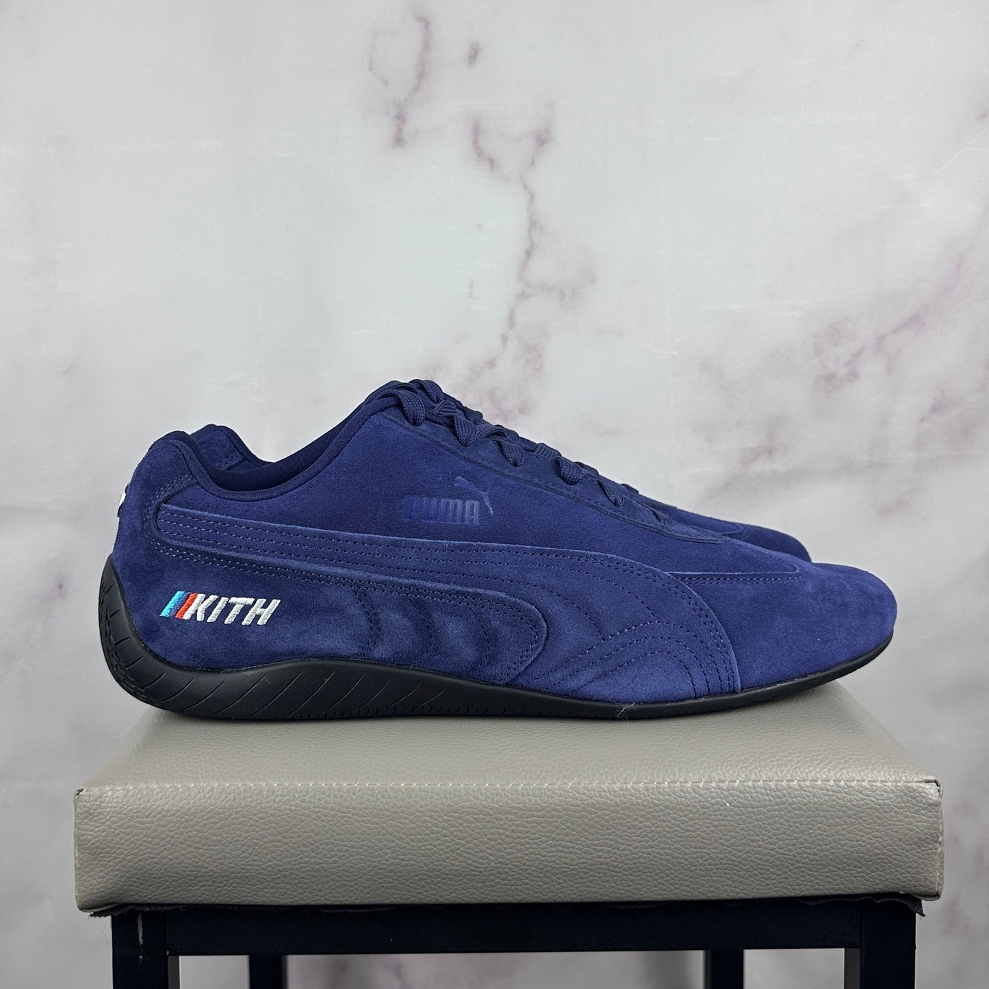 Puma x Kith x BMW Speedcat Blue Suede Friends & Family Sample