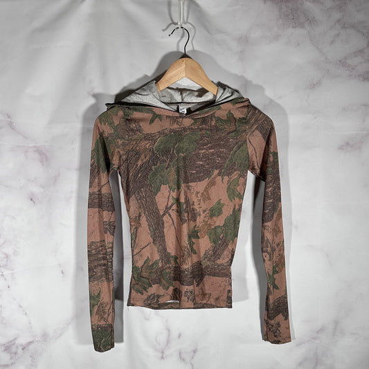 Los Angeles Apparel Camo Light Hoodie