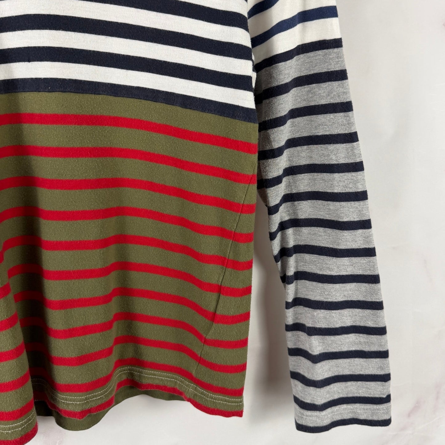 Comme des Garçons Colorblock Striped Longsleeve