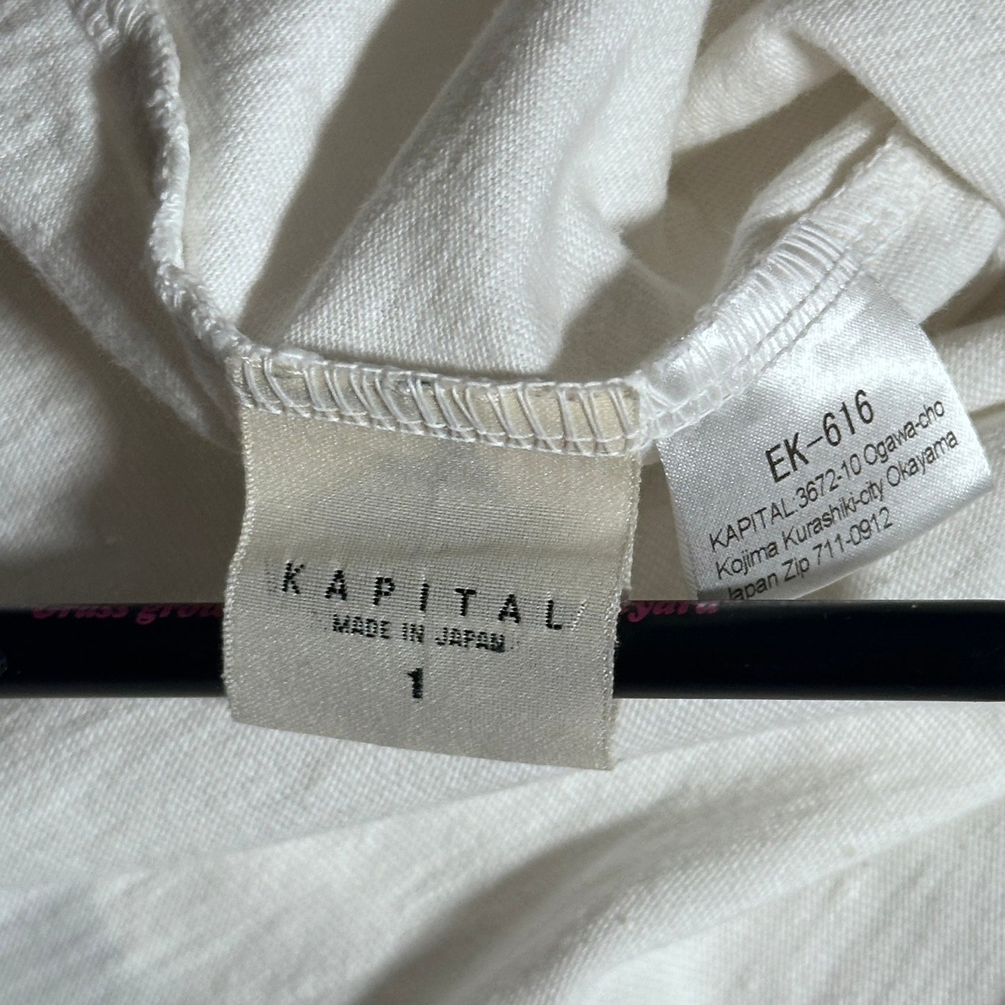 Kapital Bandana Sleeve Tee