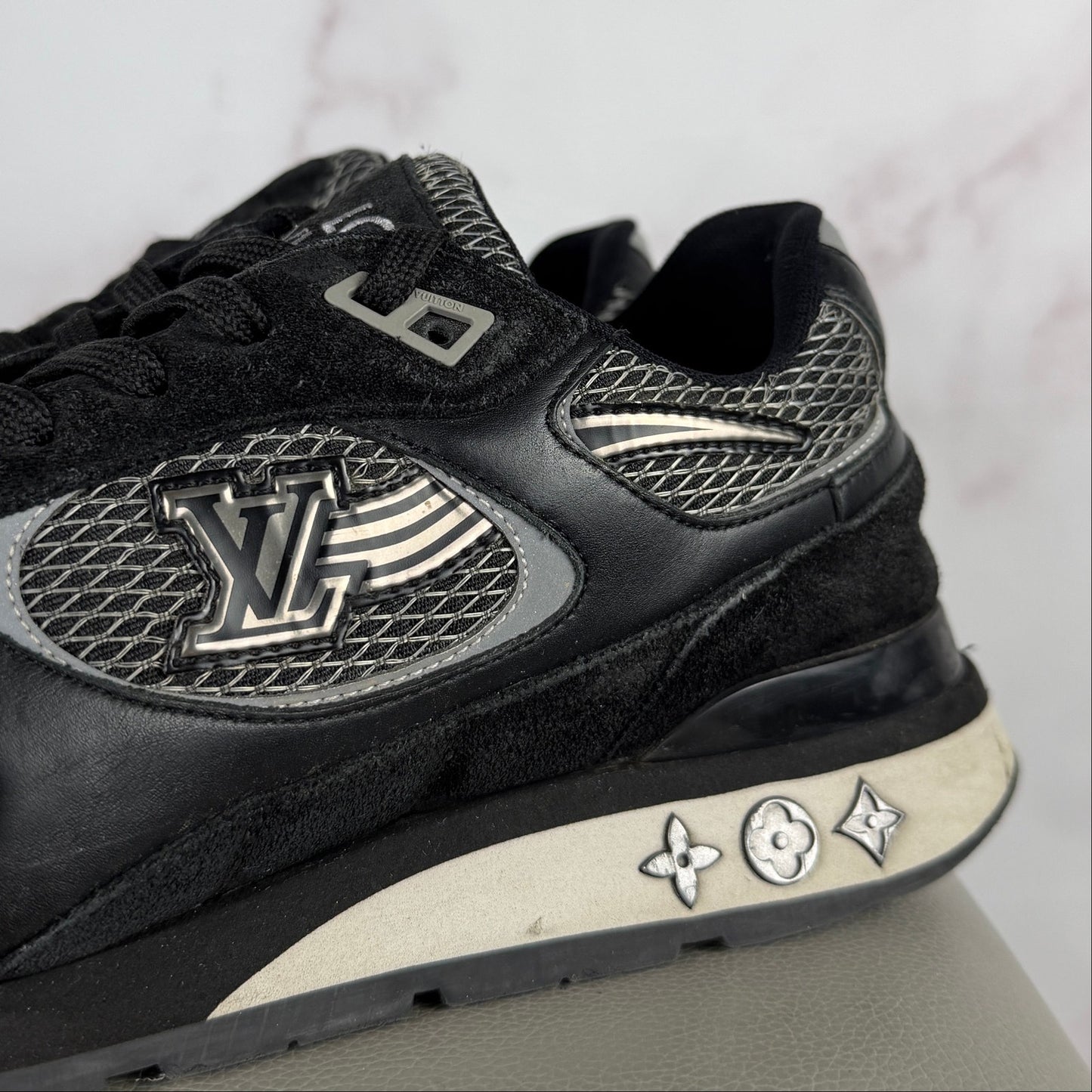 Louis Vuitton Black Run Away Sneaker