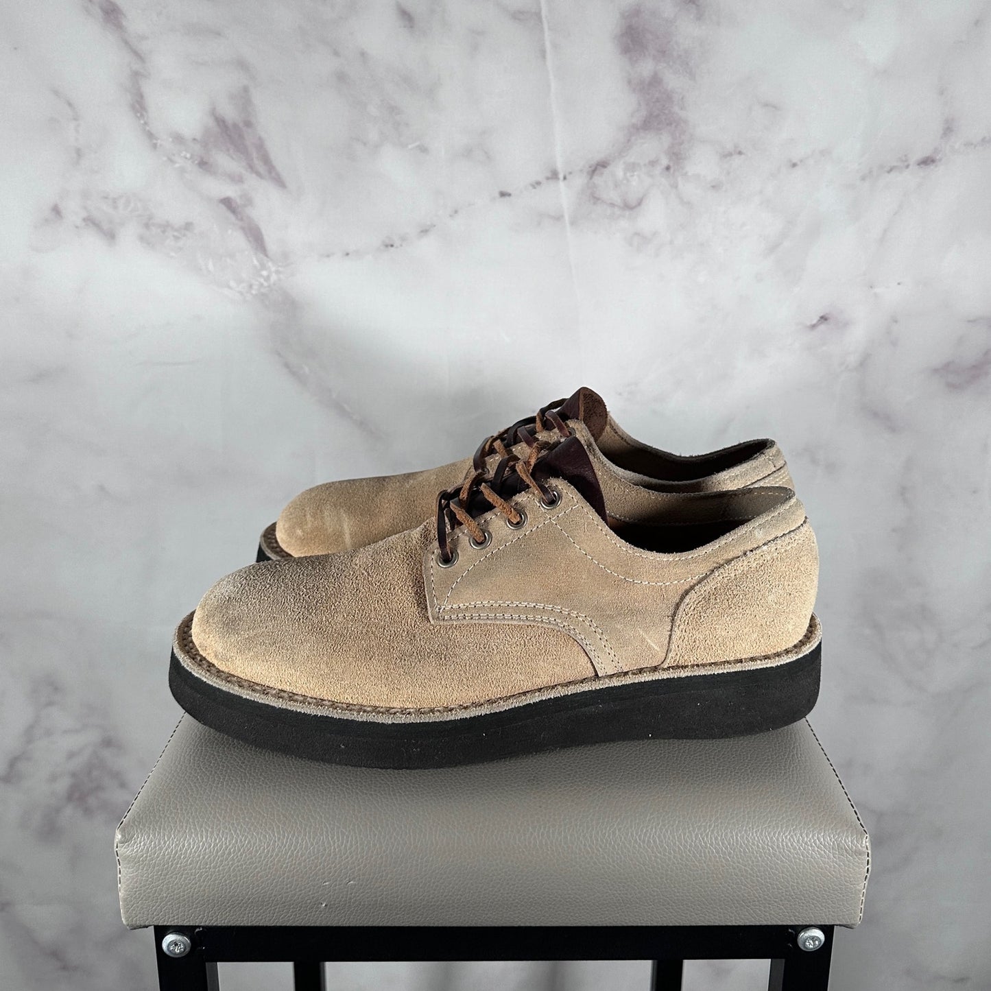 Comme des Garçons Homme Tan Suede Derby