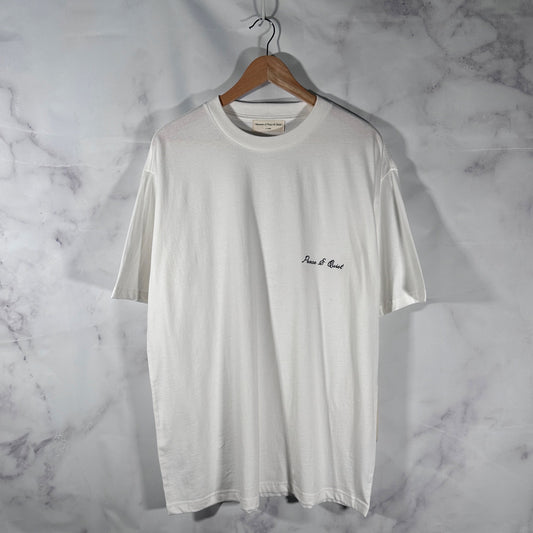 Museum of Peace & Quiet White Text Tee
