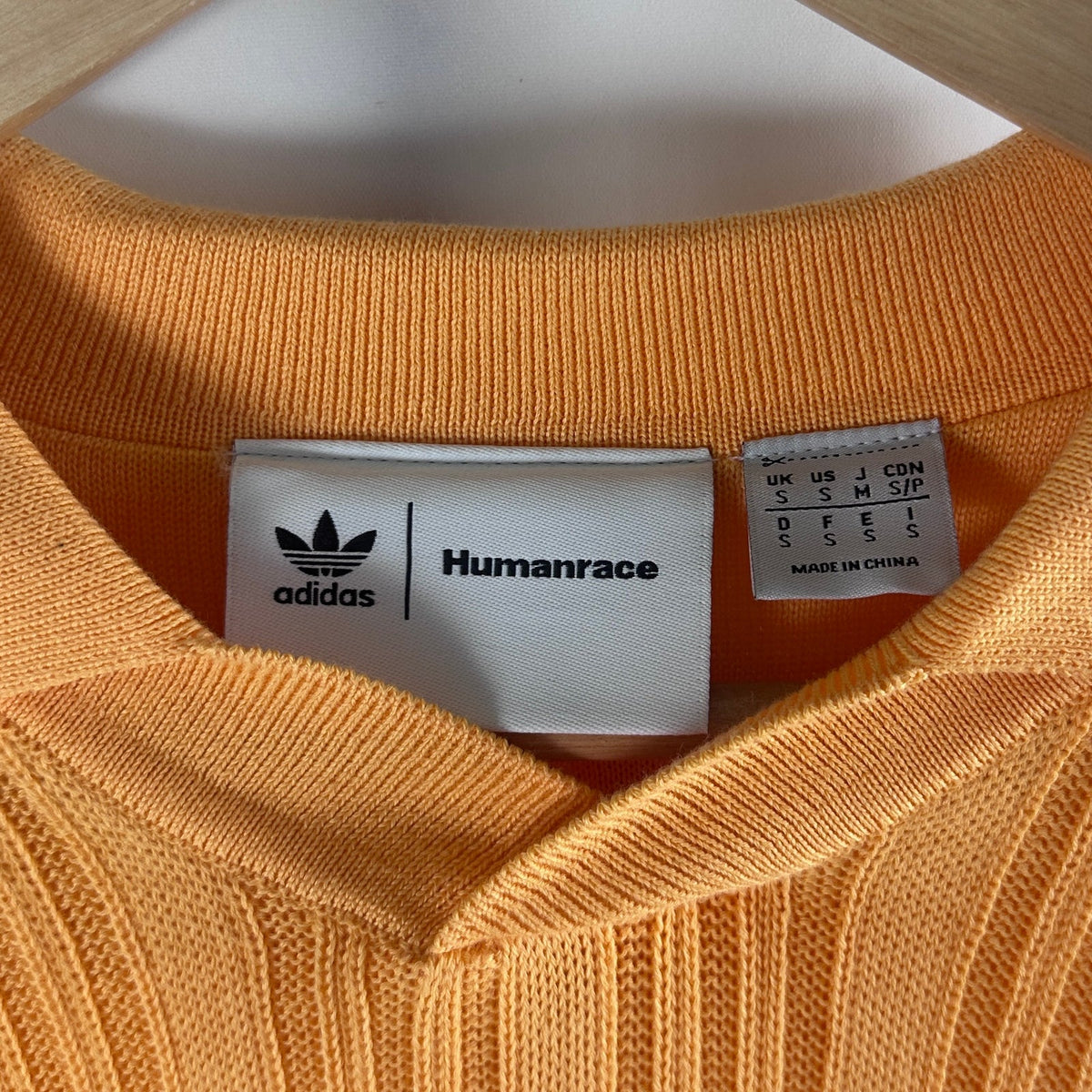 Adidas Humanrace Hazy Orange Knit Longsleeve Jersey