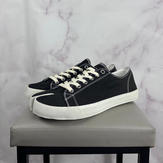 Maison Margiela Tabi Black Canvas Sneakers