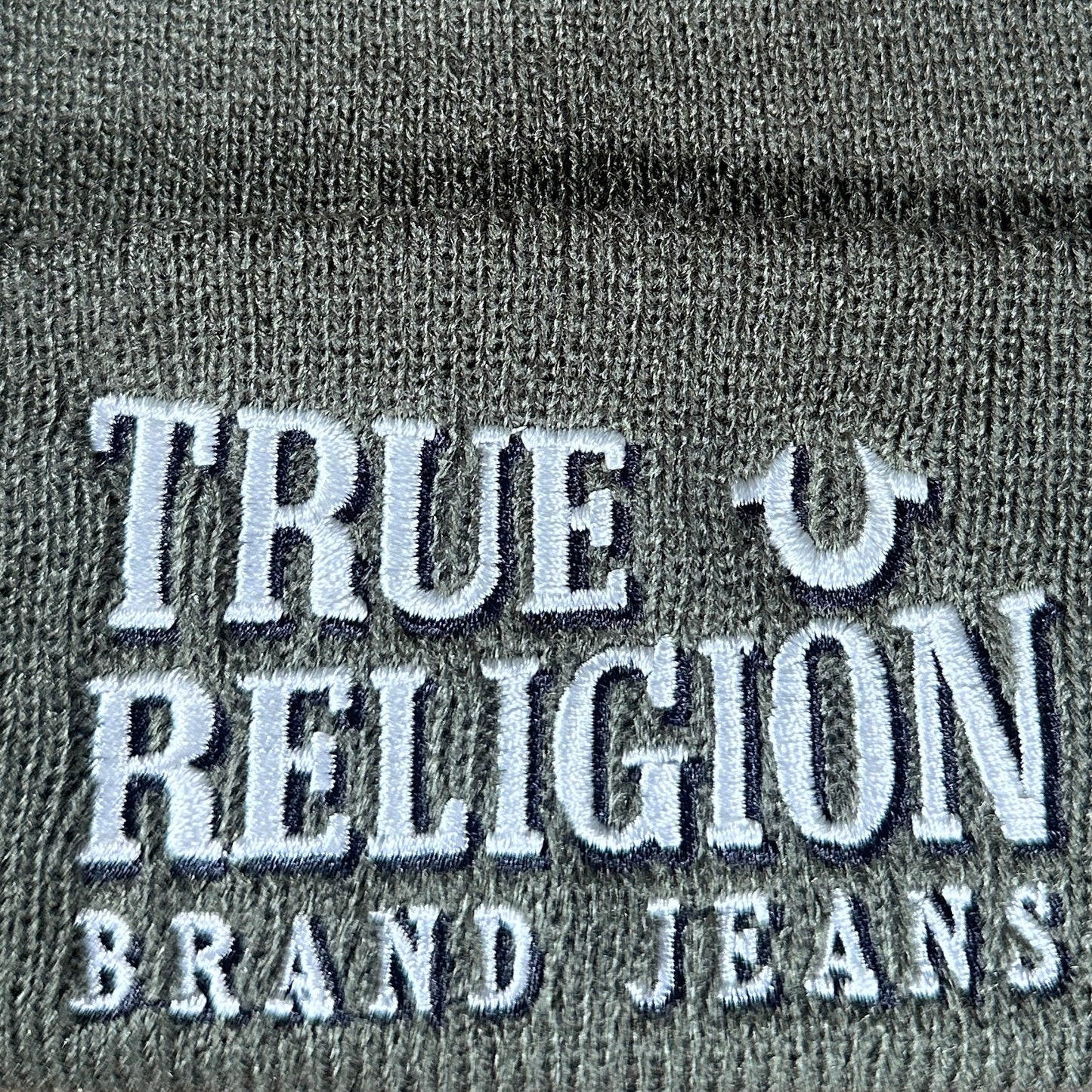 True Religion Kalamata Tribal Embroidered Beanie