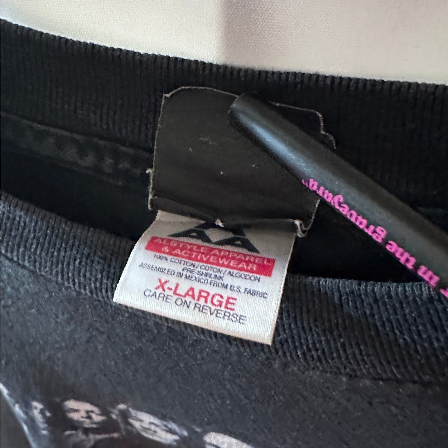 The Sopranos HBO Official 2000 Print Black Graphic Tee