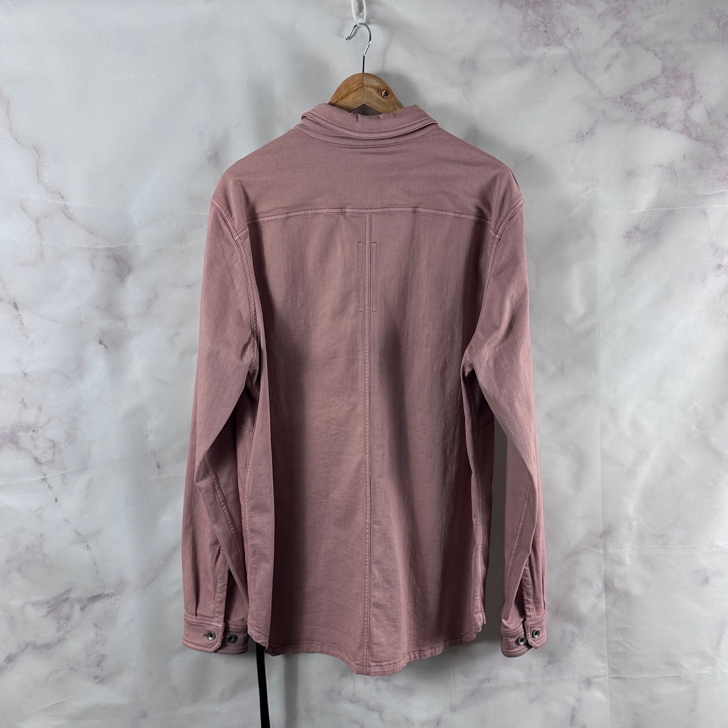 Rick Owens DRKSHDW S/S23 Edfu Faded Pink Outershirt