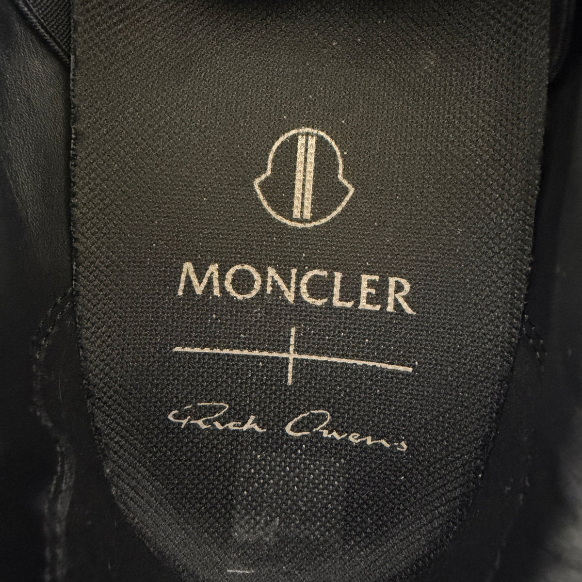 Rick Owens x Moncler Trailgrip Megalace Black