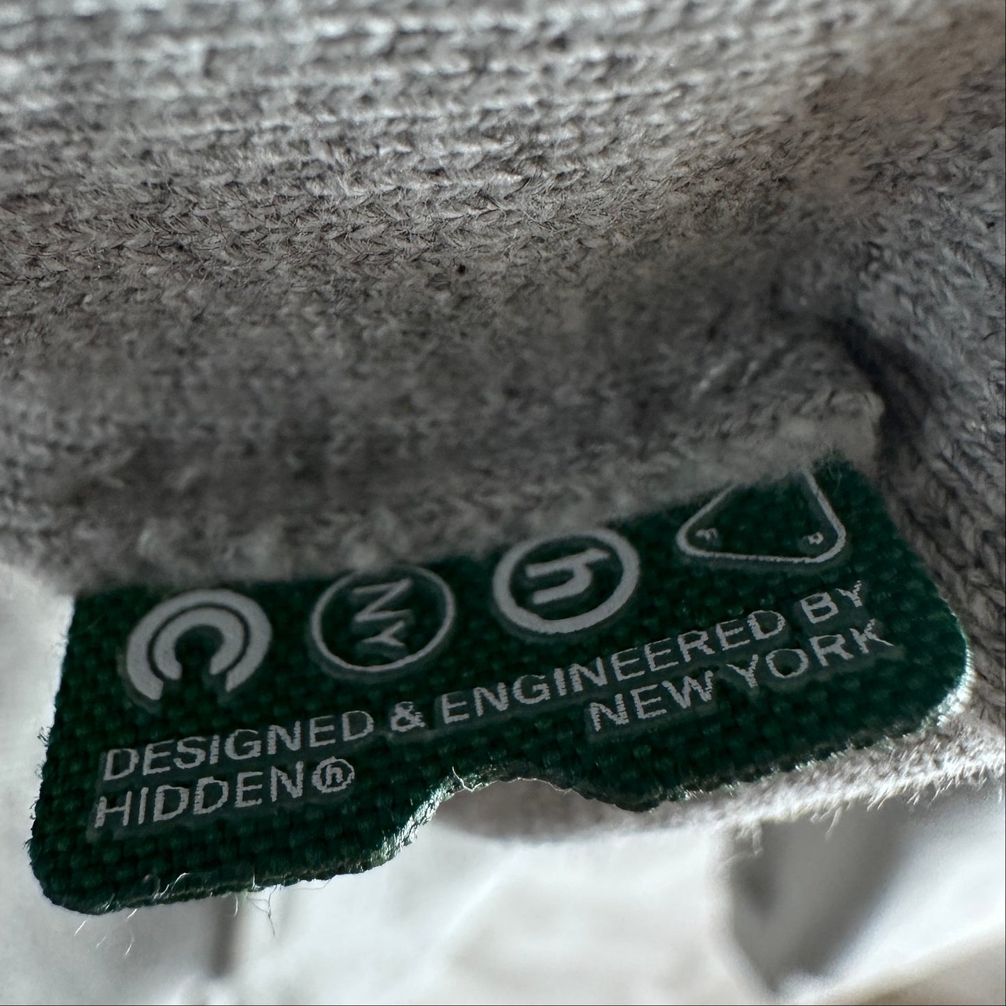 Hidden NY x Annie Grey Panelled Raglan Crewneck Sweatshirt