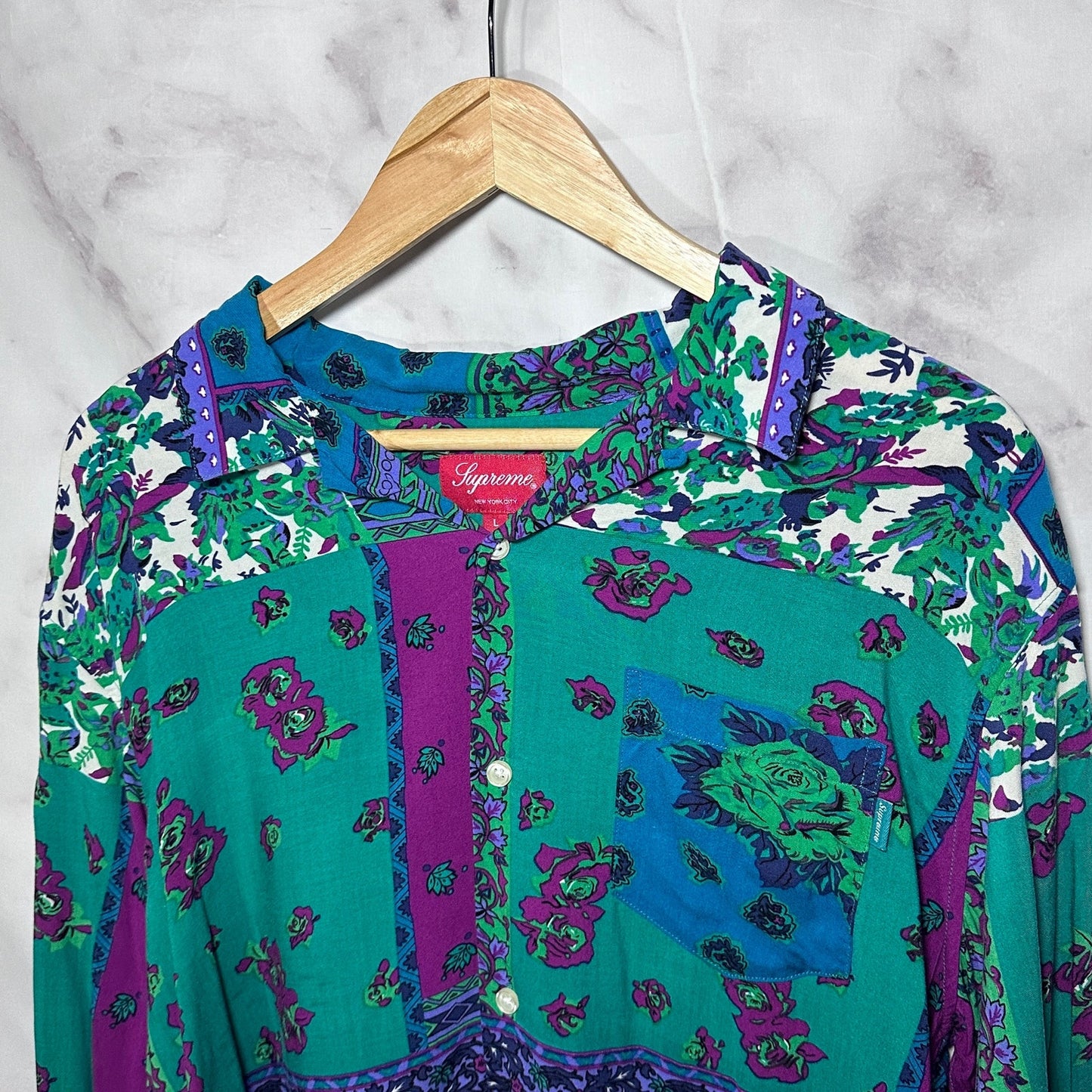 Supreme S/S16 Paisley Shirt