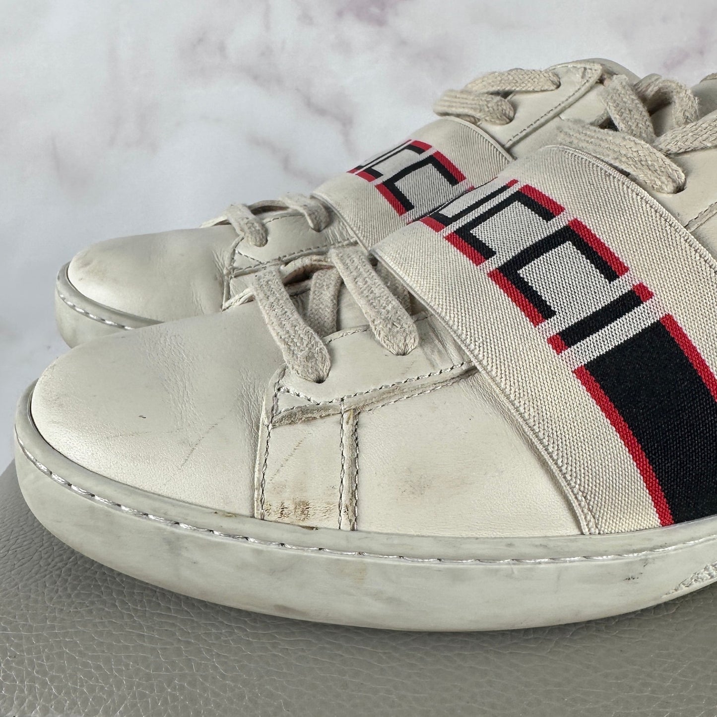 Gucci Ace Stripe White Low Sneaker
