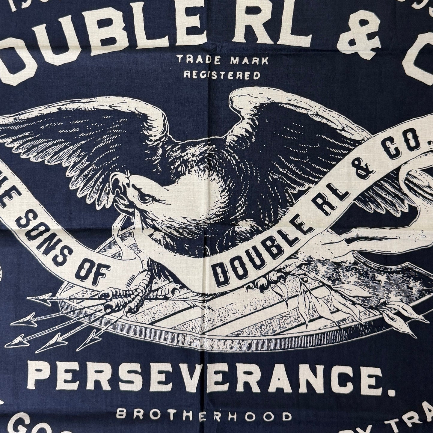 RRL Indigo Eagle Bandana