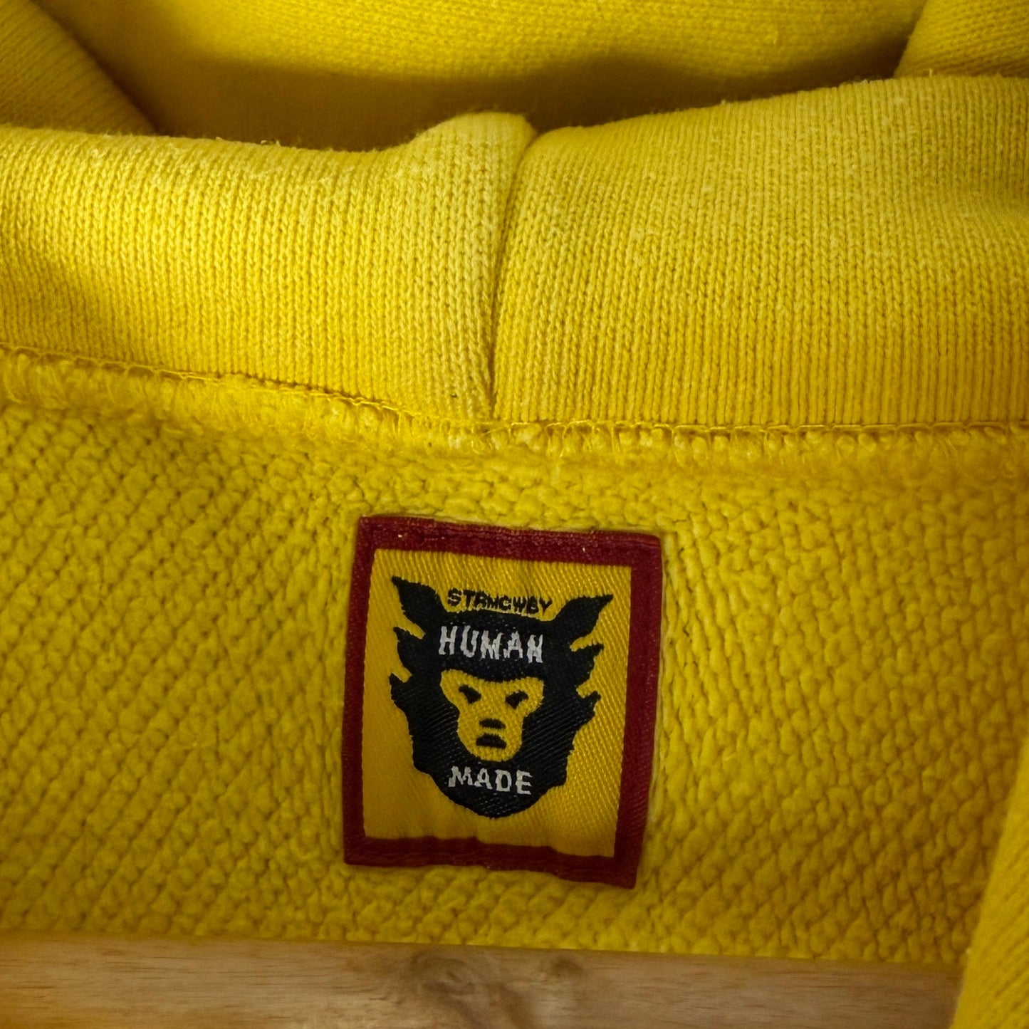 Human Made Dry Alls Yellow Hoodie