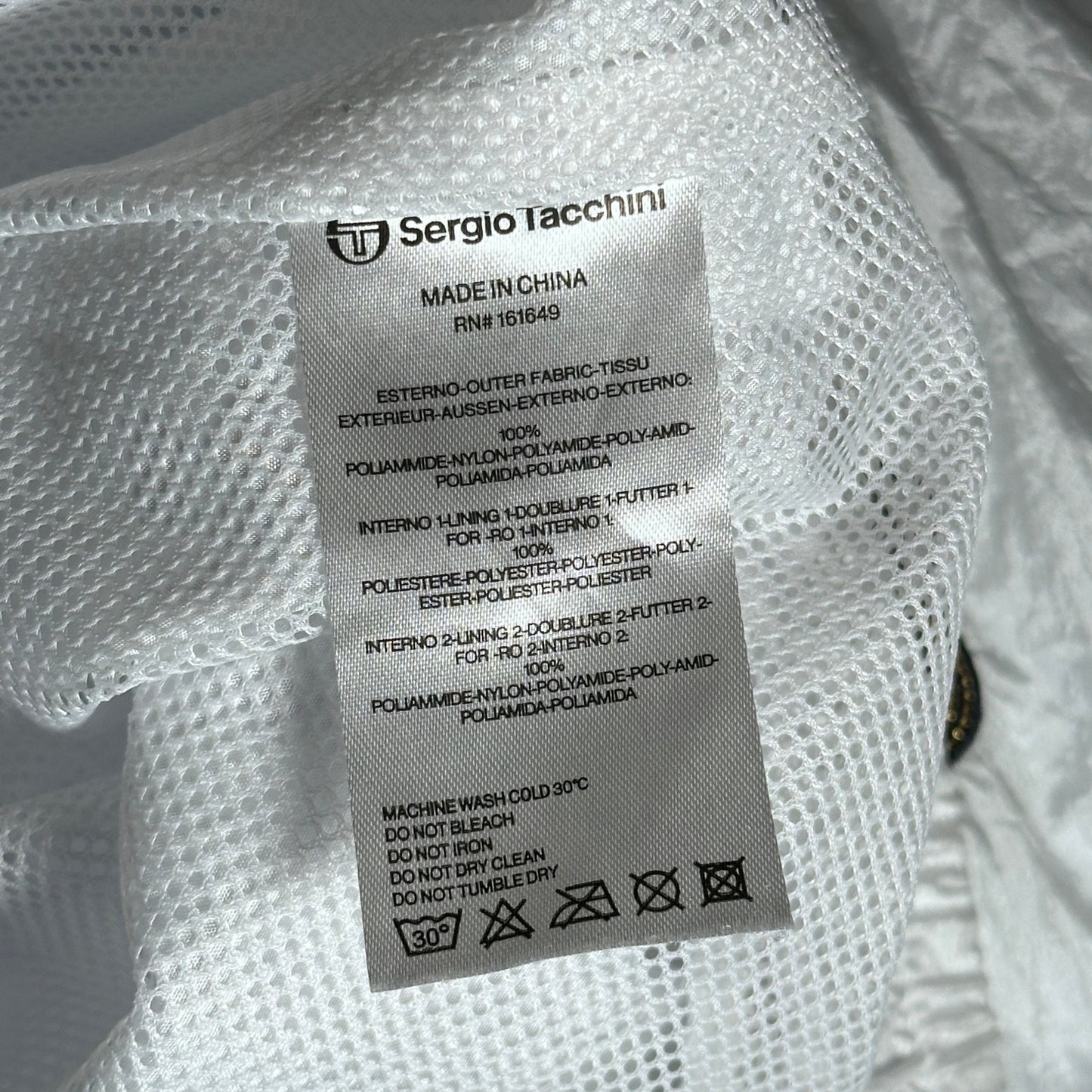 Sergio Tacchini Monte Carlo Track Jacket White/Blue