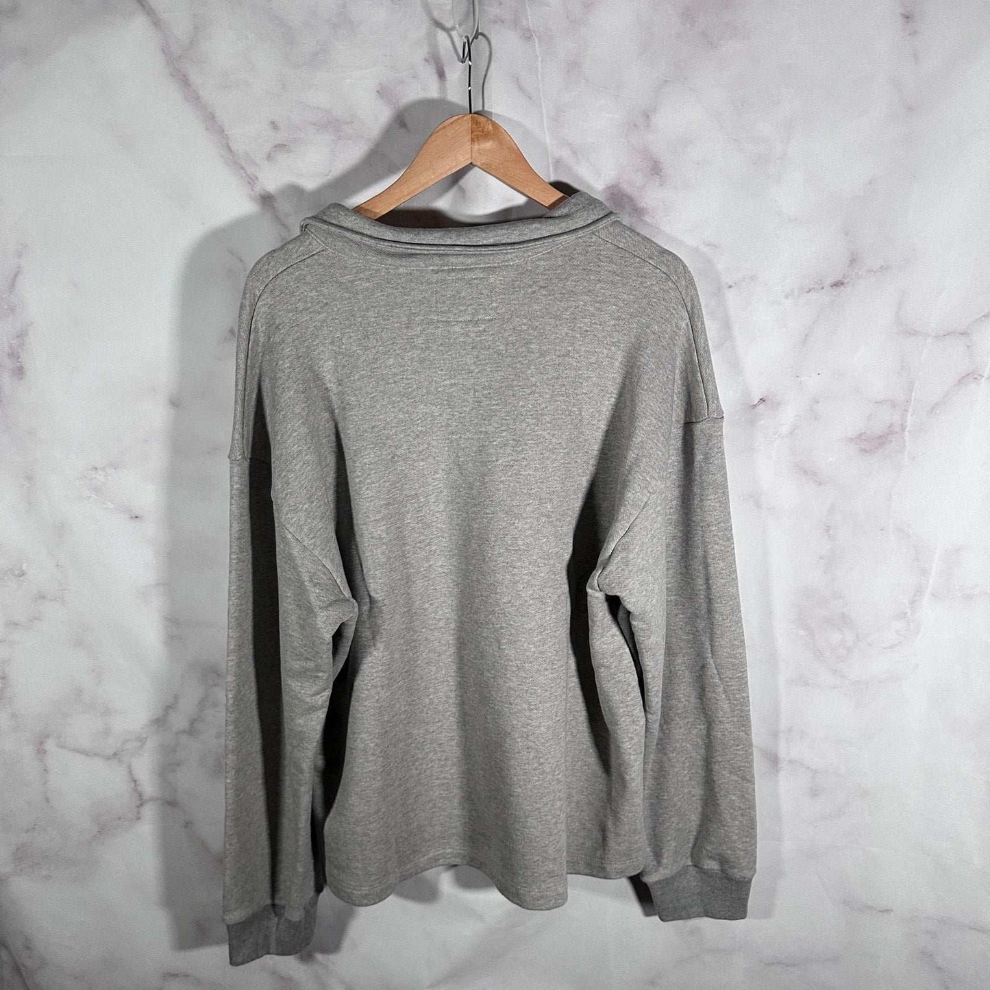 OCD27 Grey Half-Zip Sweatshirt