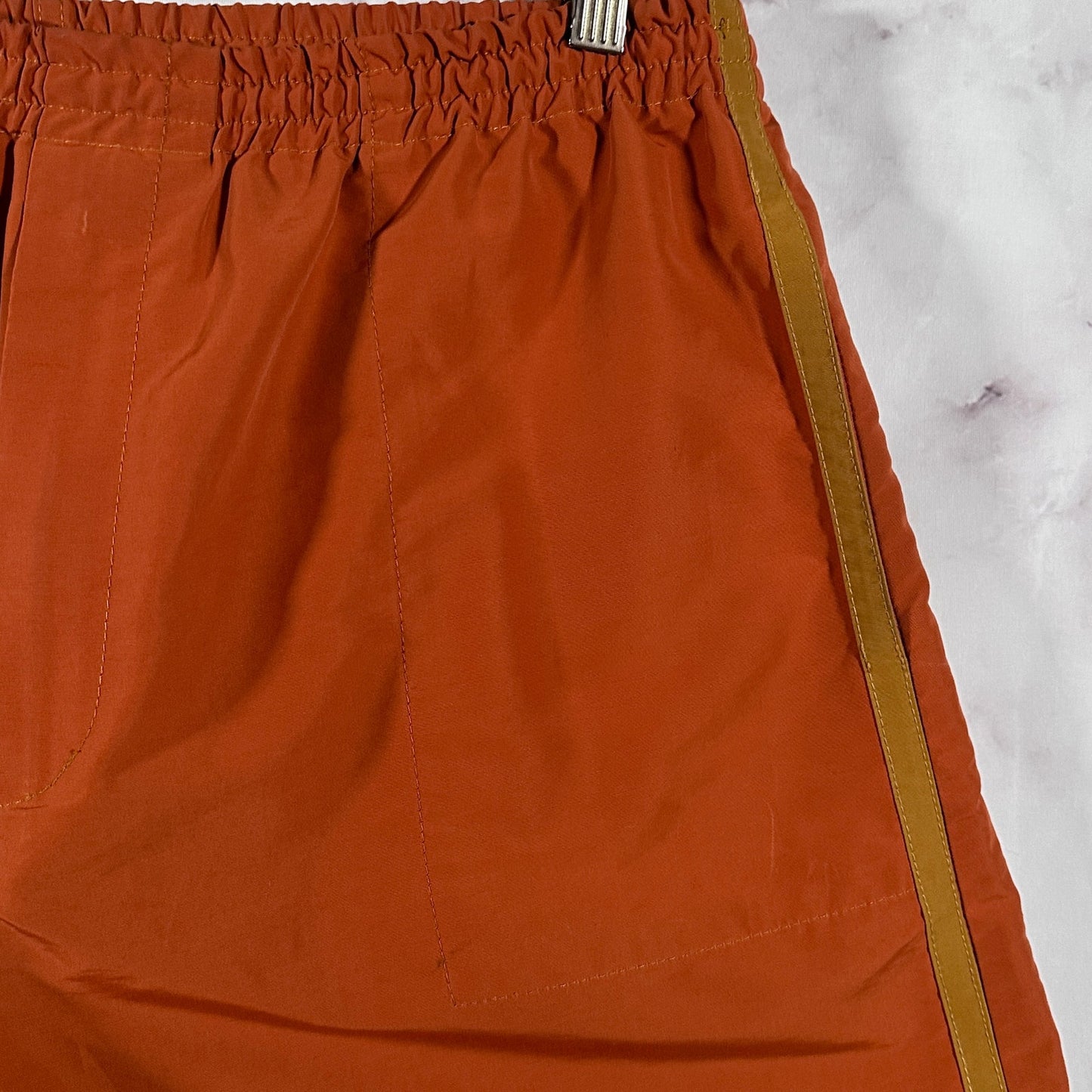 Bode Orange Rugby Shorts